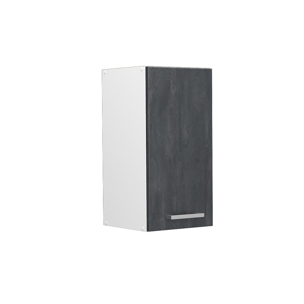 Vicco Hängeschrank R-Line, Schwarz Beton/Weiß, 30 günstig online kaufen