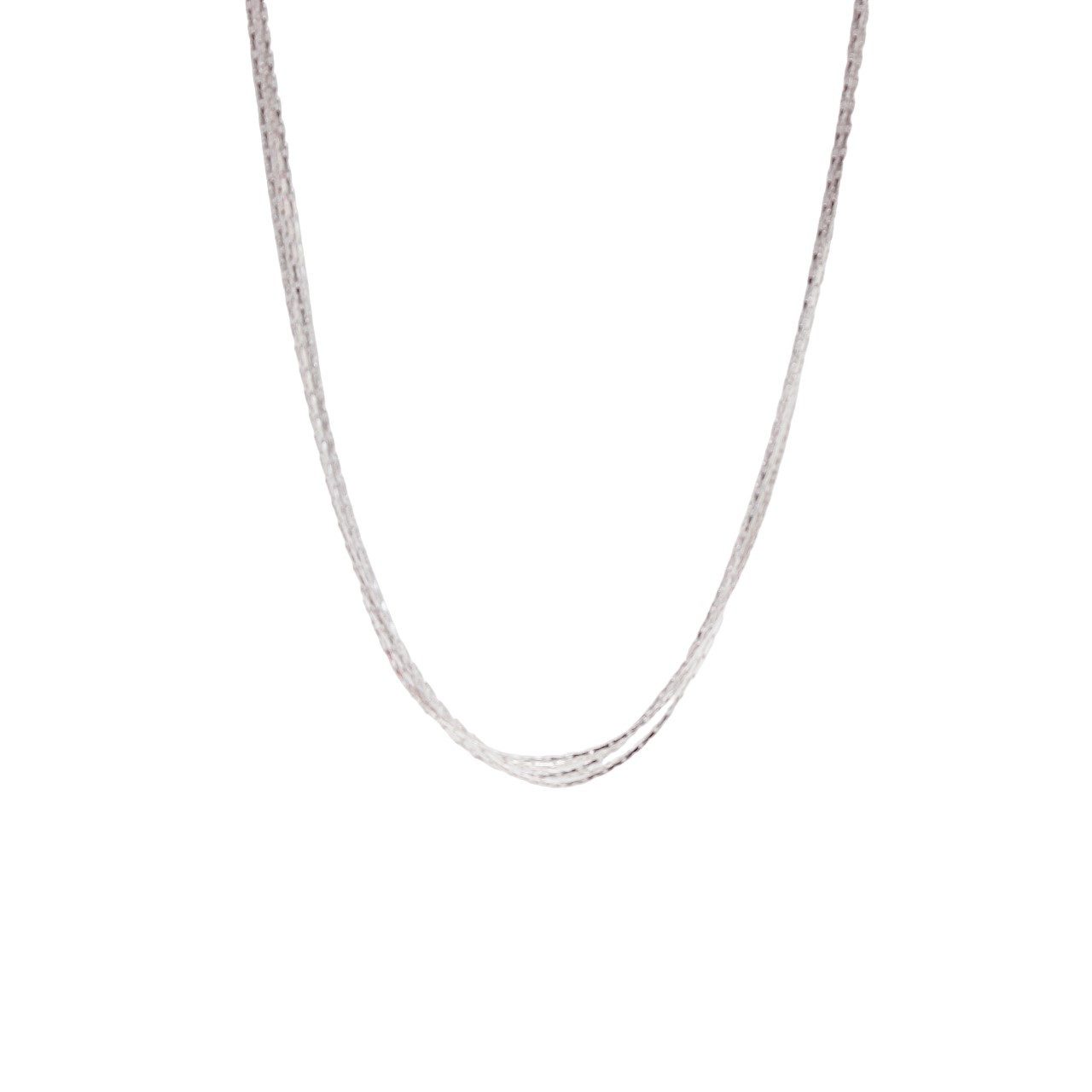 ELLAWIL Silberkette Damen Layered Halskette mehrschichtige Multikette Layering Kette (Sterling Silber 925, Kettenlänge 40 cm verlängerbar um 5 cm), inklusive Geschenkschachtel. Reduzierter Preis € 29,90. Unverbindliche Preisempfehlung € 69,90