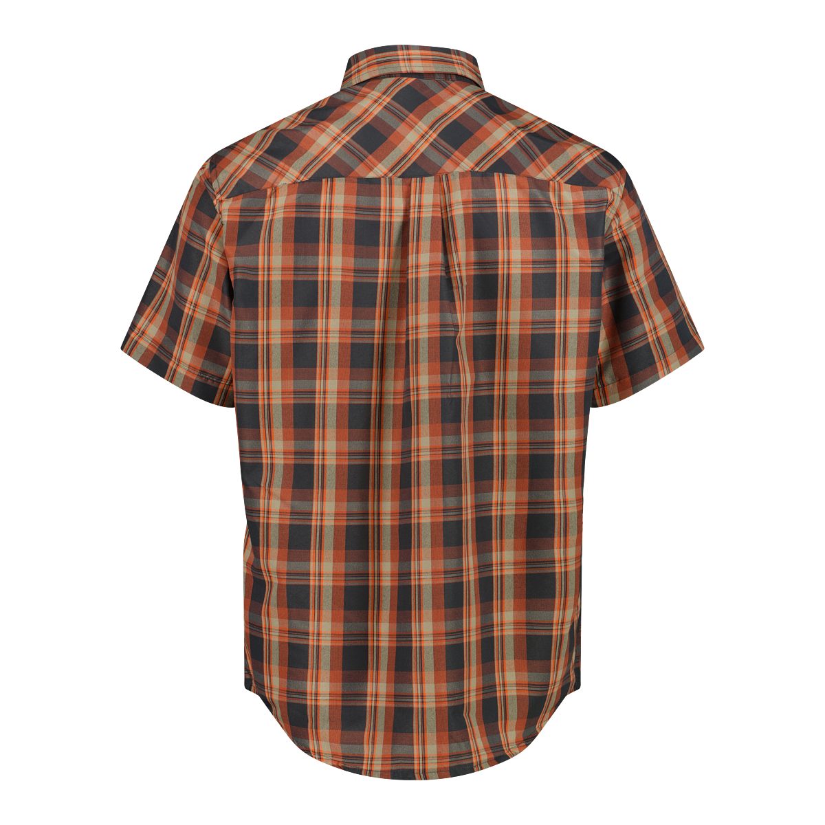 CMP Outdoorhemd MAN SHIRT ANTRACITE-ORANGE-CORDA