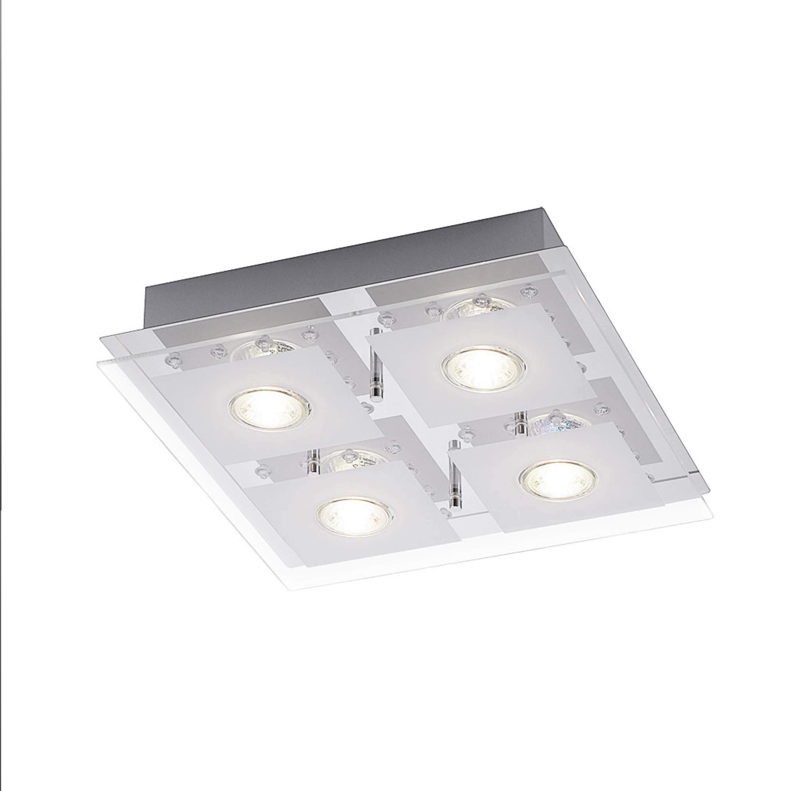 SellTec LED Deckenleuchte LED Deckenlampe STEFAN eckig, RGB Farbwechsel, ve günstig online kaufen