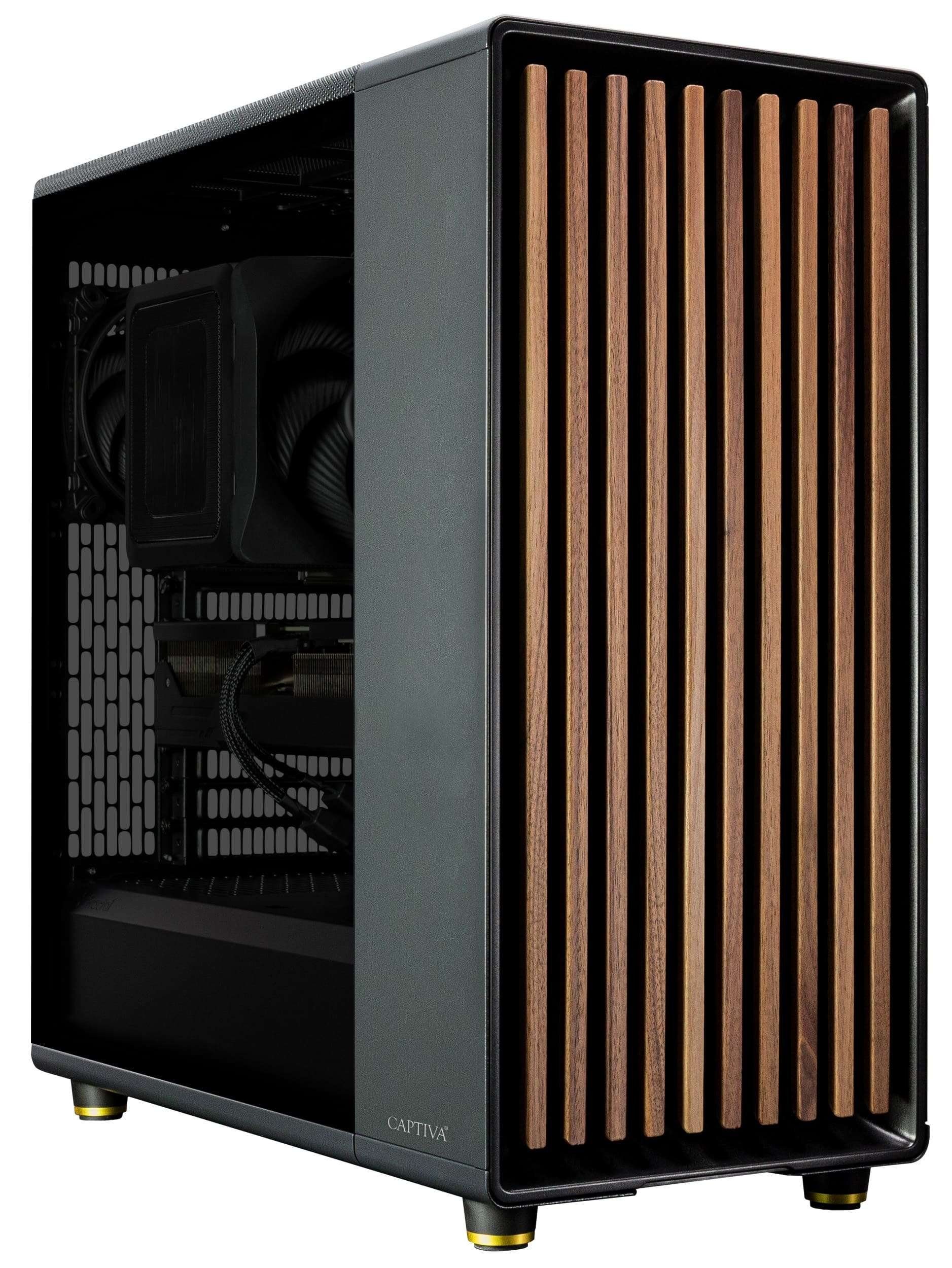CAPTIVA Ultimate Gaming R90-385 Gaming-PC (AMD Ryzen 7 9800X3D, GeForce® RTX™ 5090, 64 GB RAM, 2000 GB SSD, Luftkühlung)