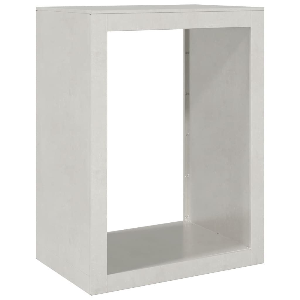 vidaXL Kaminholzregal Brennholzregal 60x40x80 cm Edelstahl günstig online kaufen
