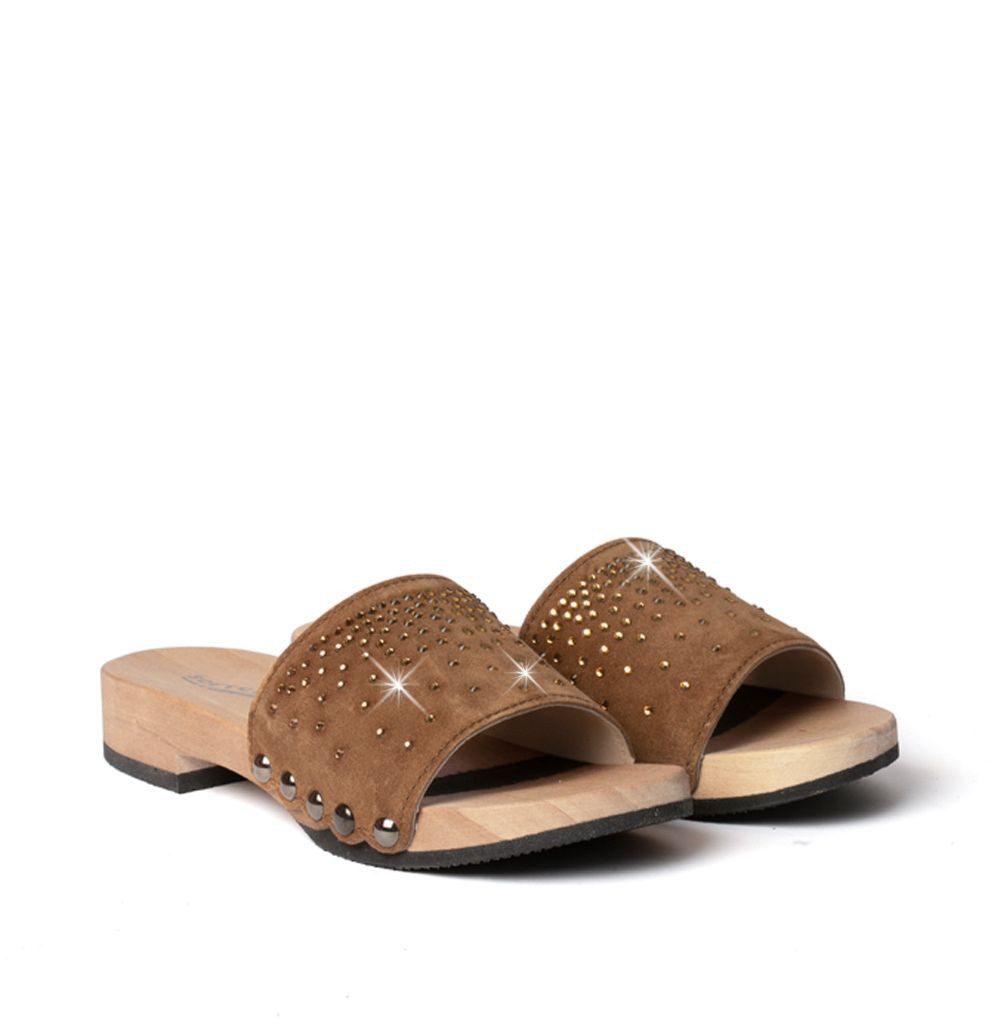 Softclox BEA Crystal Kaschmir whiskey (hazelnut) Pantolette