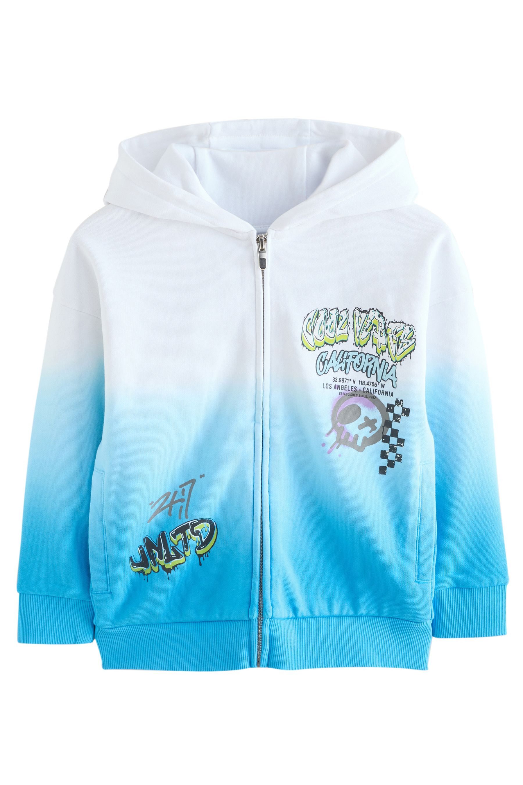 Next Kapuzenpullover Kapuzenjacke mit Grafik (1-tlg) günstig online kaufen