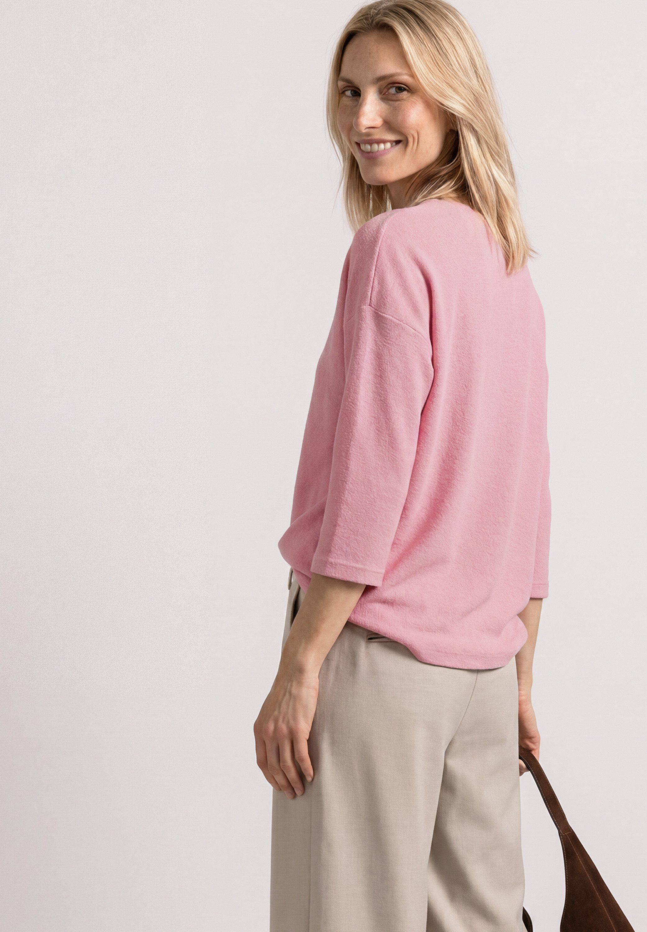 STREET ONE 3/4-Arm-Shirt mit 3/4 Ärmeln