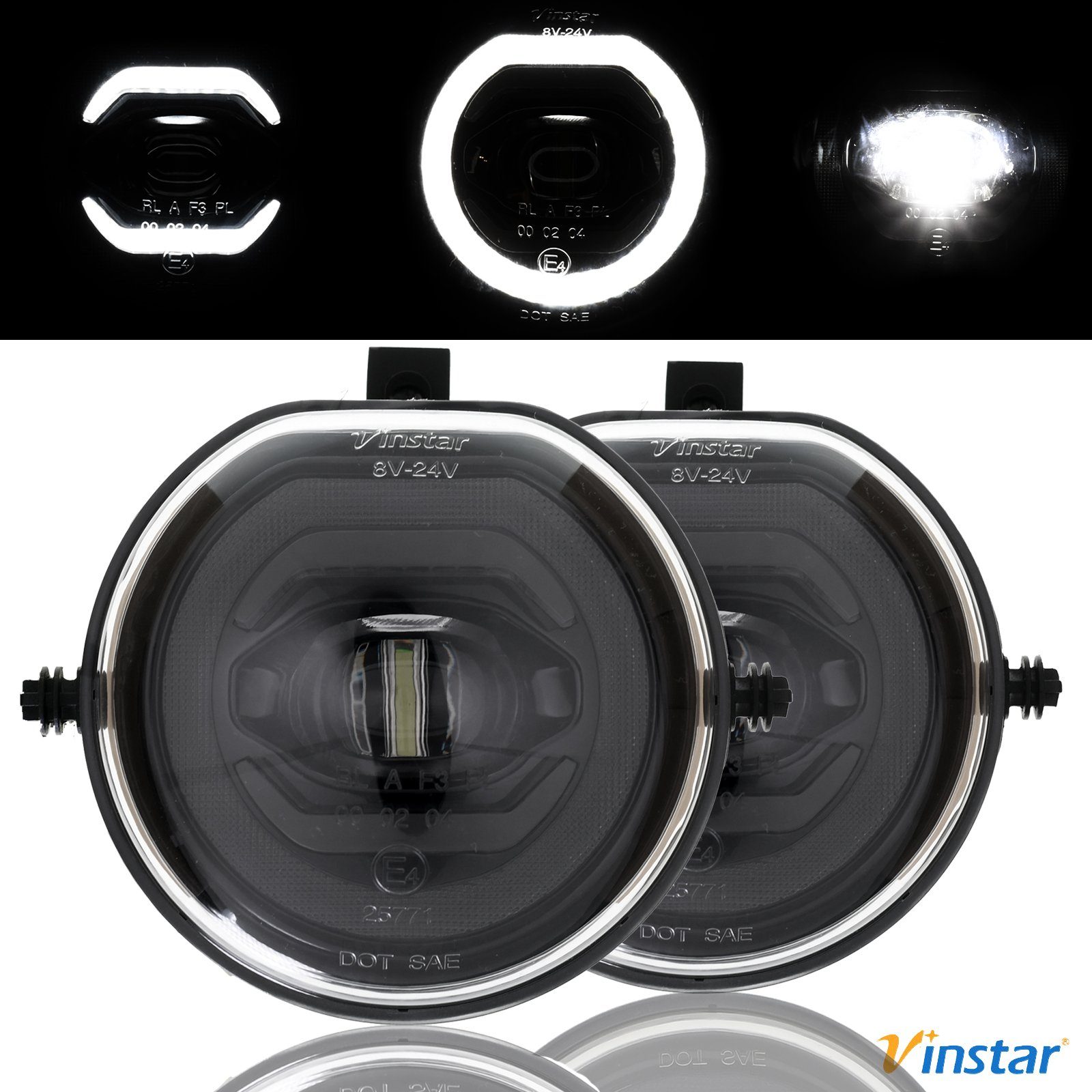 KFZ-Ersatzleuchte TAGFAHRLICHT NEBELSCHEINWERFER POSITIONSLICHT LED Vinstar F54 kompatibel mit: MINI F56 F55 MINI, für