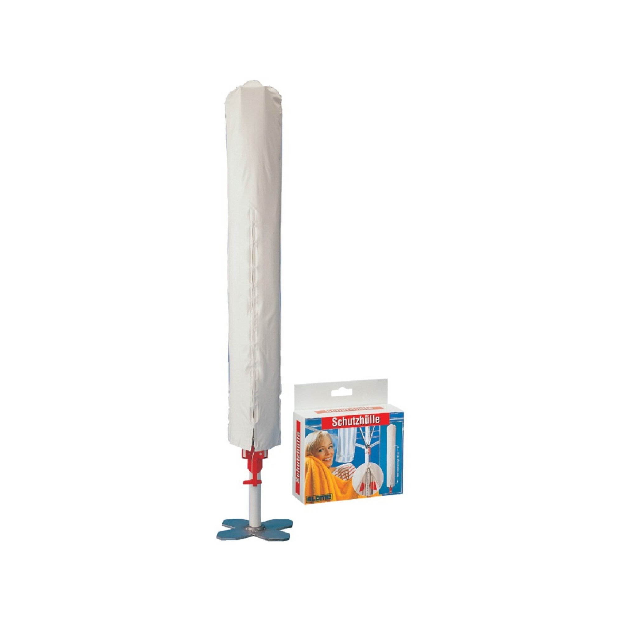Blome Zubehör-Set Blome Schutzhülle 175 X 34 cm weiß für Wäschespinnen