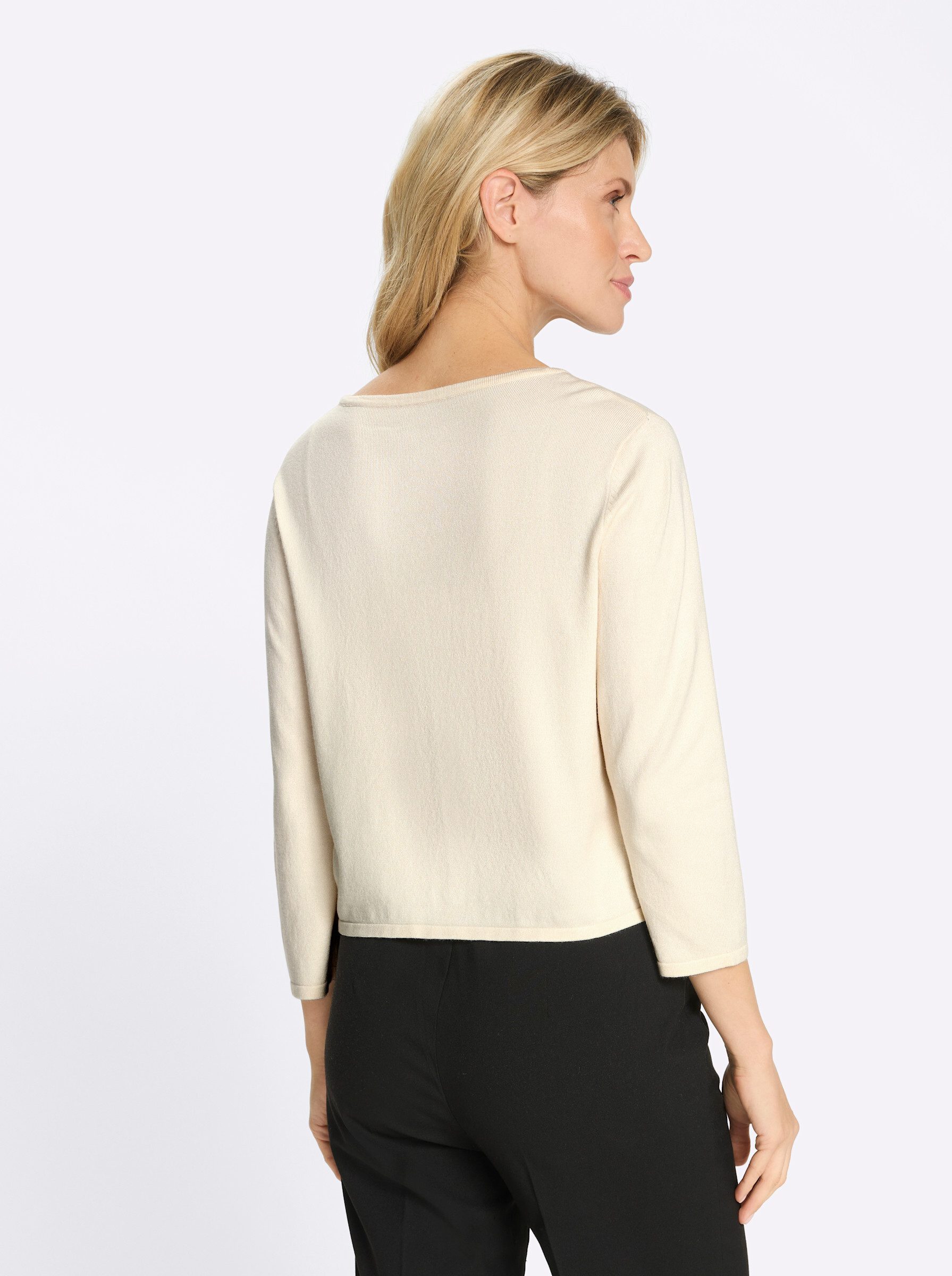 Sieh an! Strickjacke Strickjacke Langarm günstig online kaufen