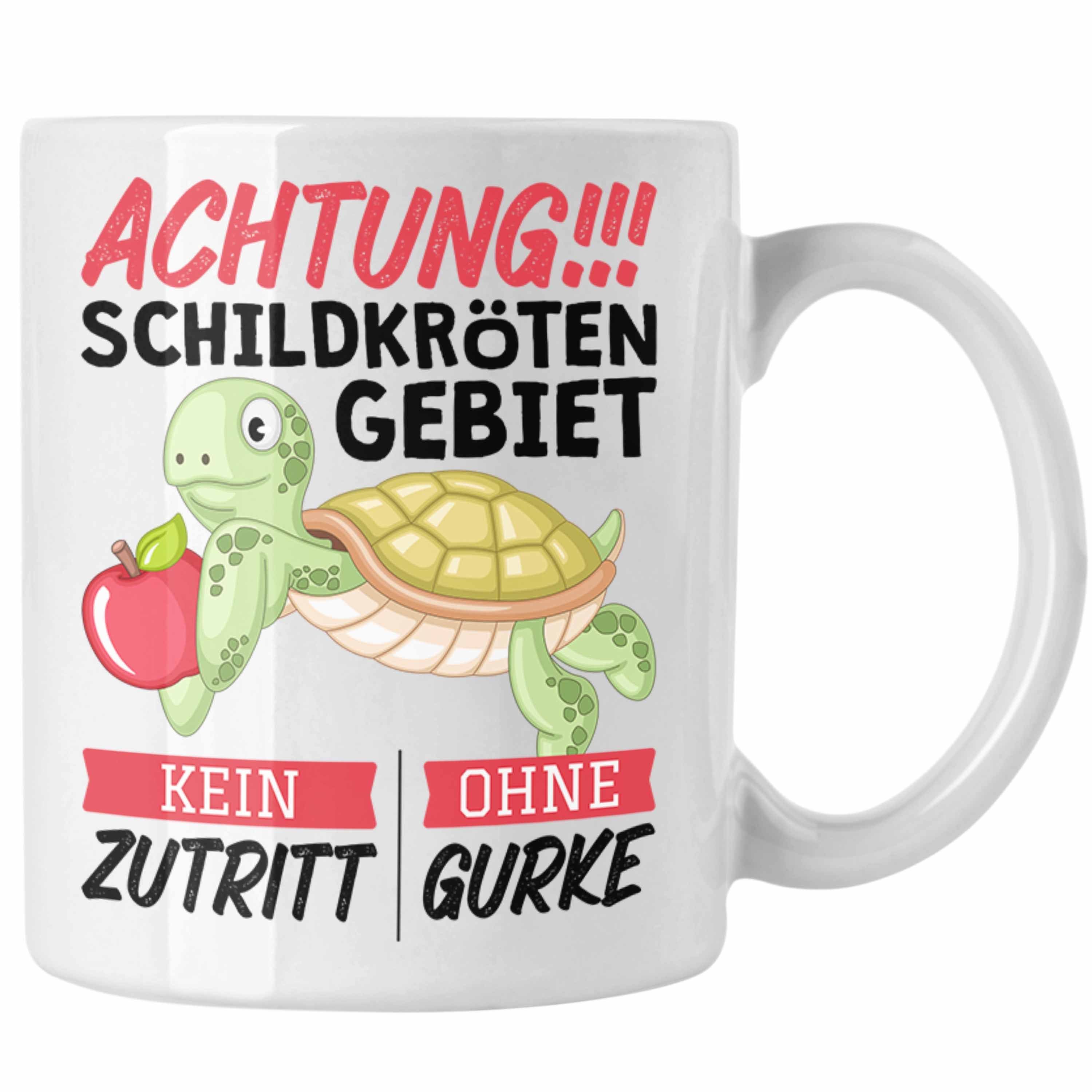 Tasse Witziger Spruch Geschenk Trendation Schildkröten Trendation Weiss Schildkröten - Tasse
