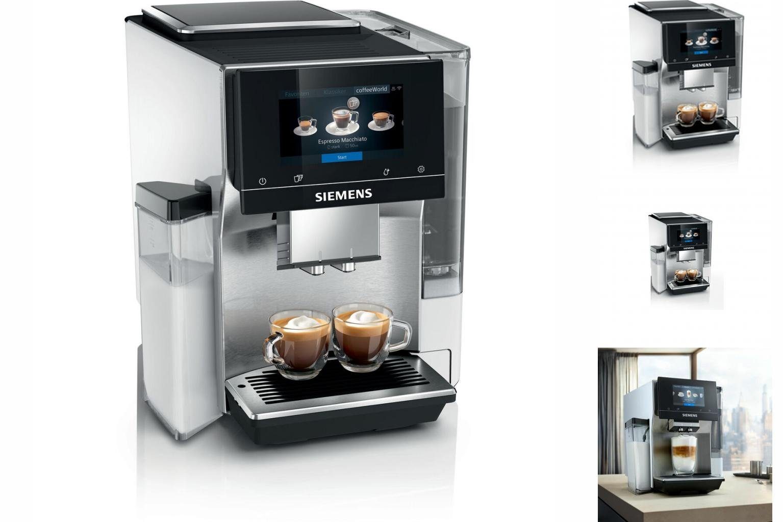 Superautomatische Kaffeevollautomat W Kaffeemaschine SIEMENS AG Siemens TQ705R03 1500