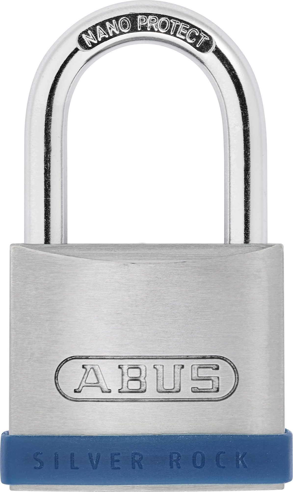 ABUS Vorhängeschloss, ABUS Vorhangschloss 5 Silver Rock™ - aus massivem Zink