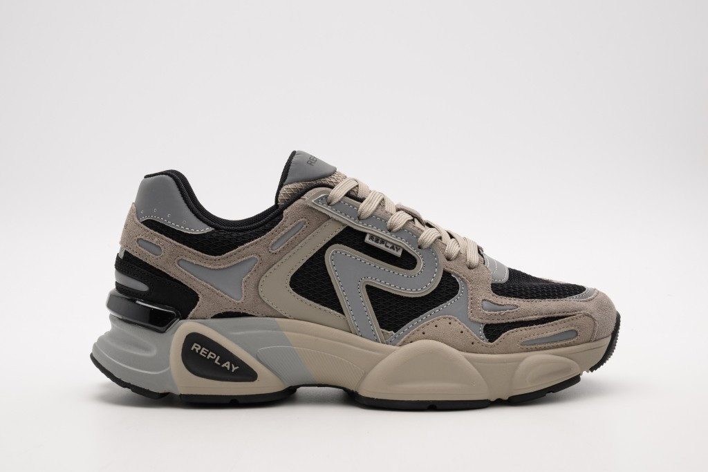 Replay DESTNY M DEEP Sneaker Ugly Sneaker, Schürschuh, Freizeitschuh mit Plateau