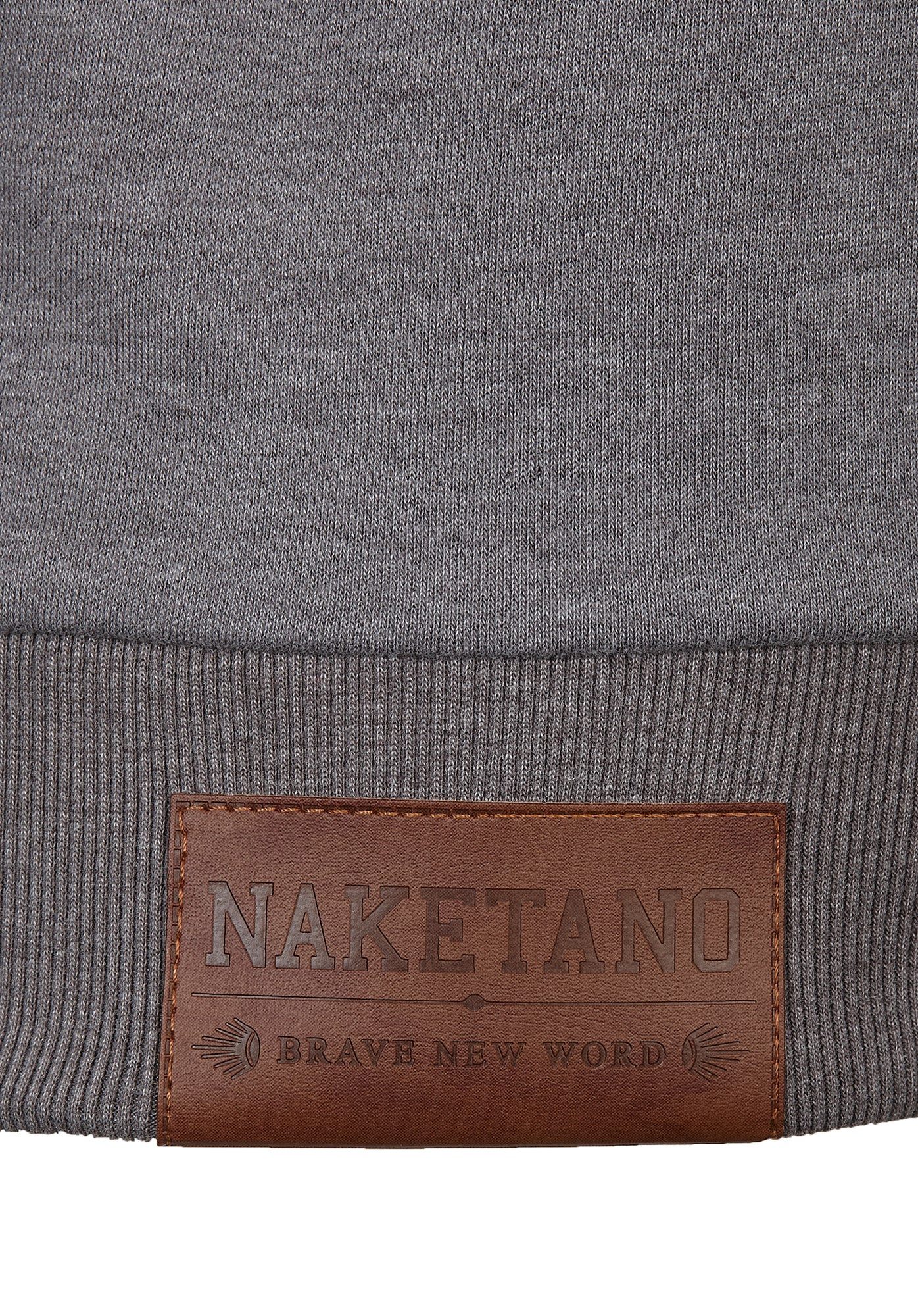 naketano Hoodie Kapuzenpullover Damen Baumwolle, weich, Kapuze, Kängurutasche (Spar-Set, Ina's Lieblingspulli) Hoodie, weiche Sweatware, Rippbündchen, Streetwea – Bild 5 von 5