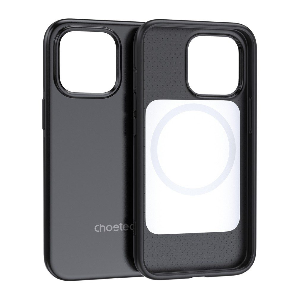 Choetech Handyhülle Schutzhülle Rückschale Kantenschutz 6,1 Zoll, MagSafe-kompatibel, stoßfest, rutschfest