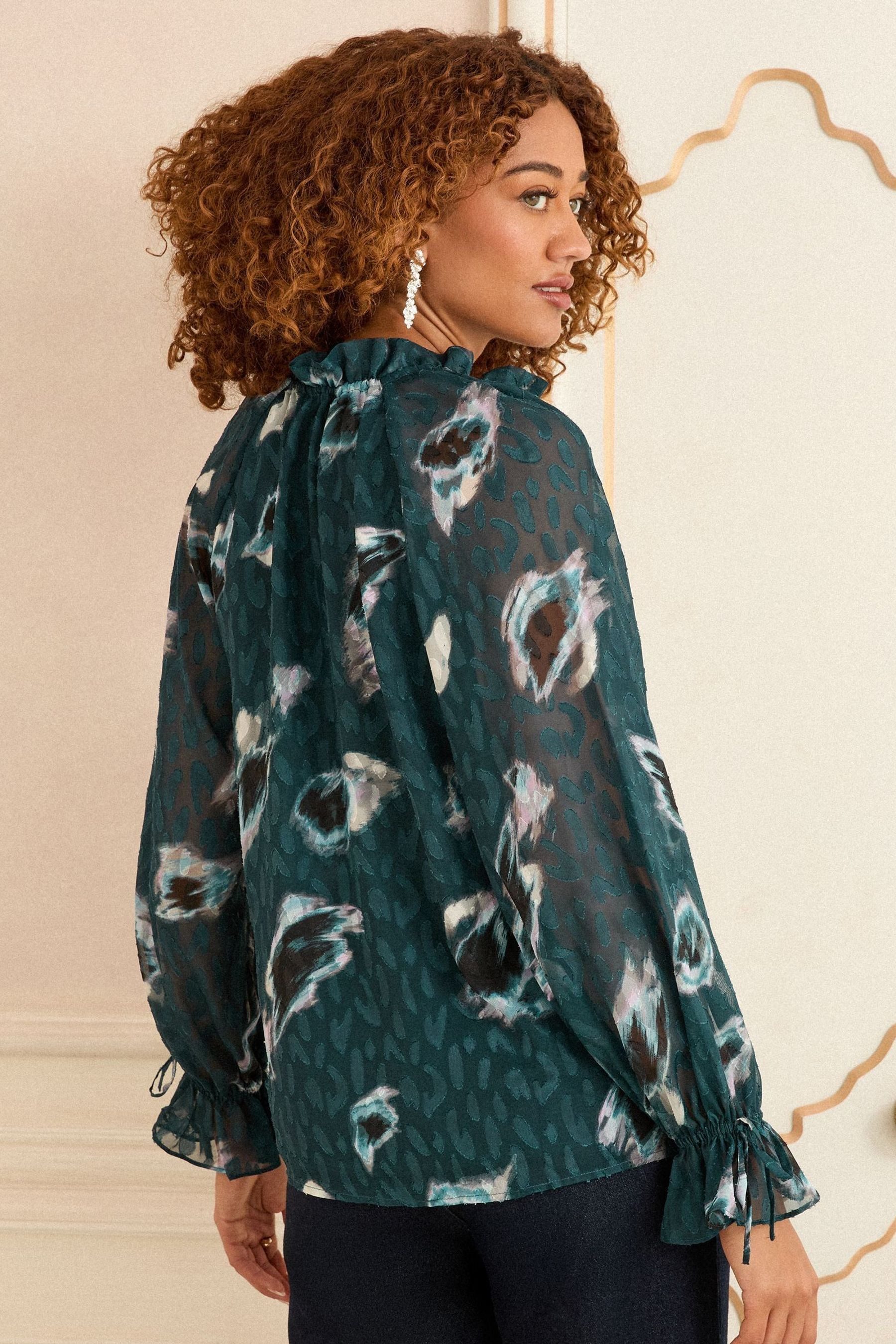 Love & Roses Langarmbluse Love & Roses Bluse mit Kerbausschnitt, Regular (1 günstig online kaufen