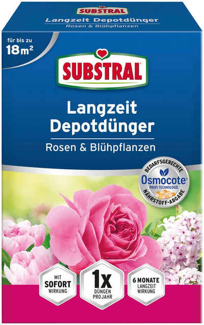 Substral Spezialdünger »Langzeit Depotdünger«, Granulat, für Rosen und Blühpflanzen, 750 g