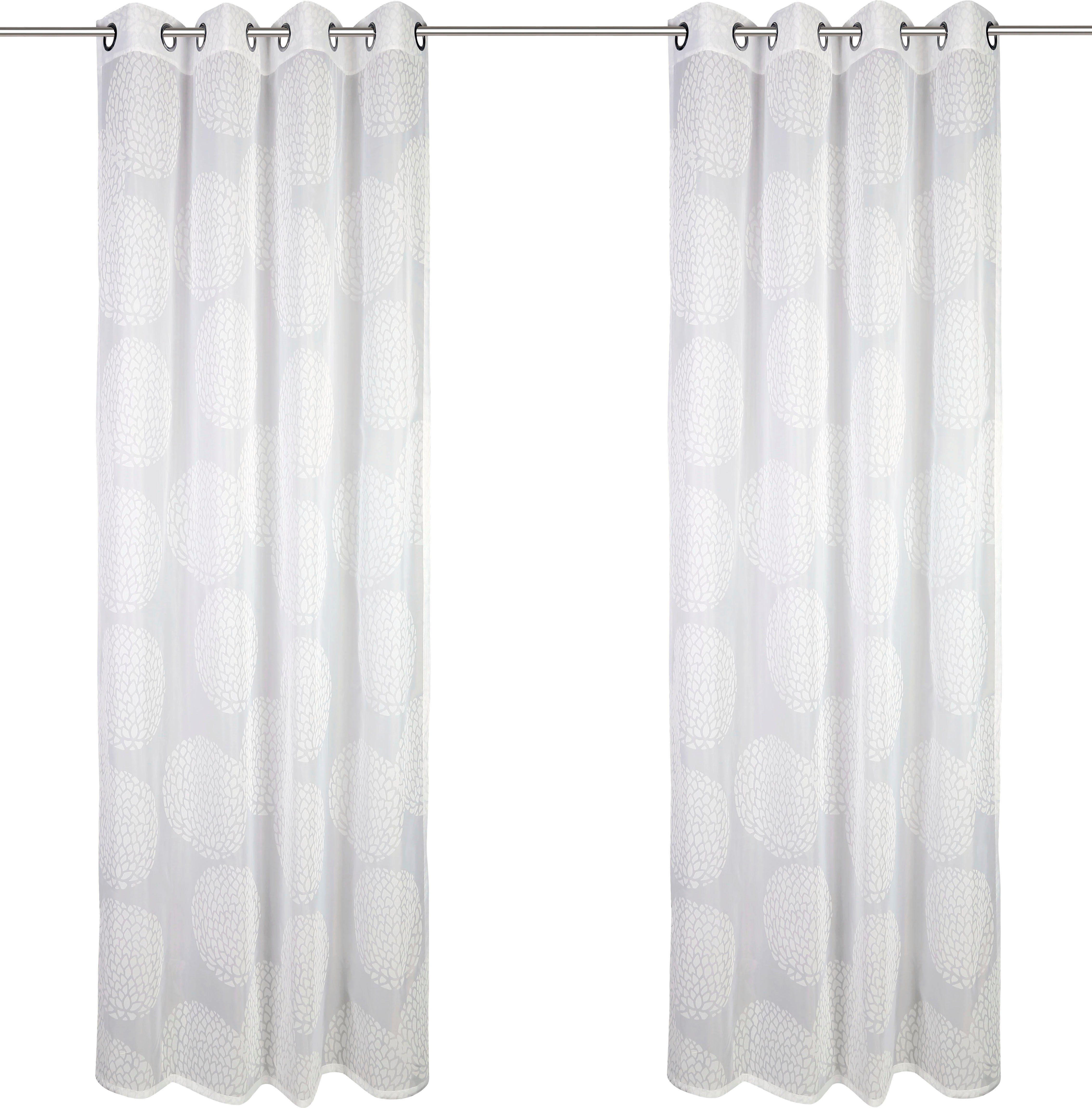 my home Gardine BELEM, Ösen (1 günstig online kaufen