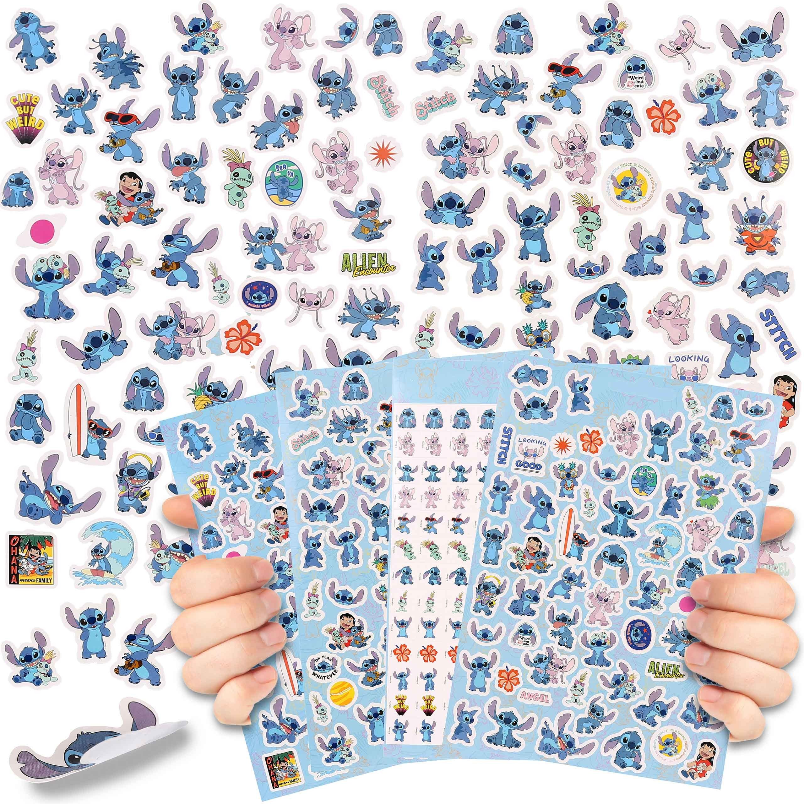 Disney Stickerbuch Disney STITCH Aufkleber für Kinder, großes SET, Stickeralbum, 300 St.