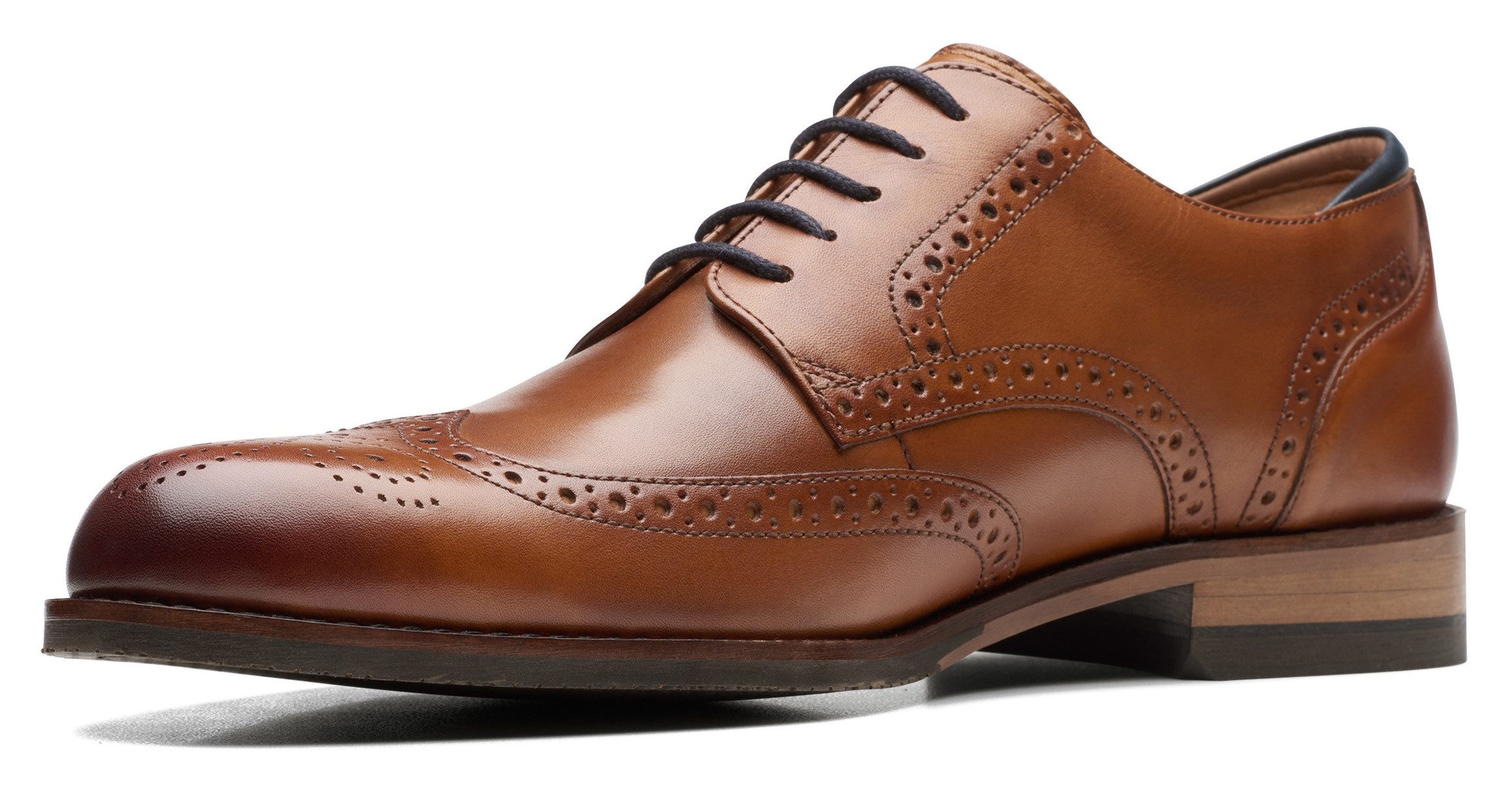 Clarks Craft Arlo Limit Budapester Business Schuh, Schnürschuh mit Softfußb günstig online kaufen