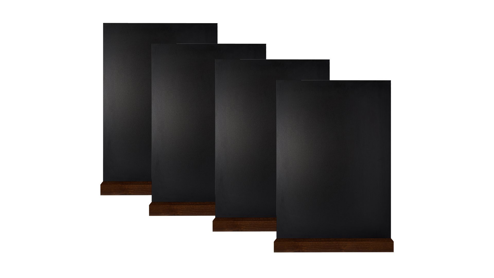 Kreide ALLboards Tischaufsteller A4 Memoboard doppelseitige Kleine Tafeln Mini