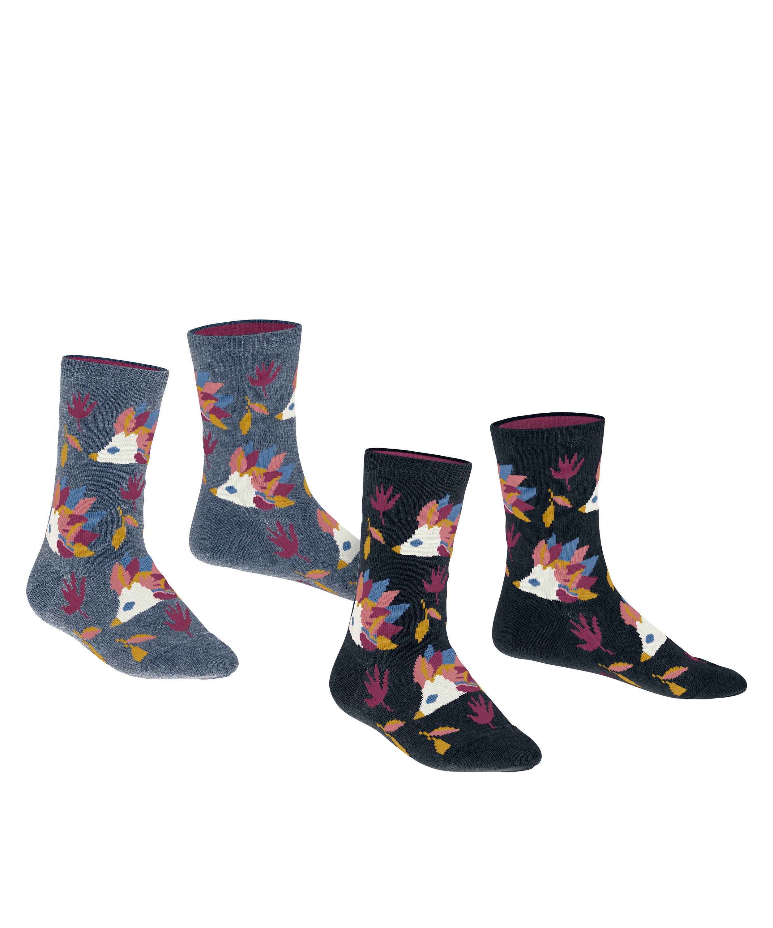 Esprit Socken Hedgehog 2-Pack (2-Paar) mit Bio-Baumwolle