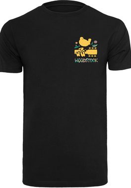 F4NT4STIC T-Shirt Woodstock Brust Logo Print