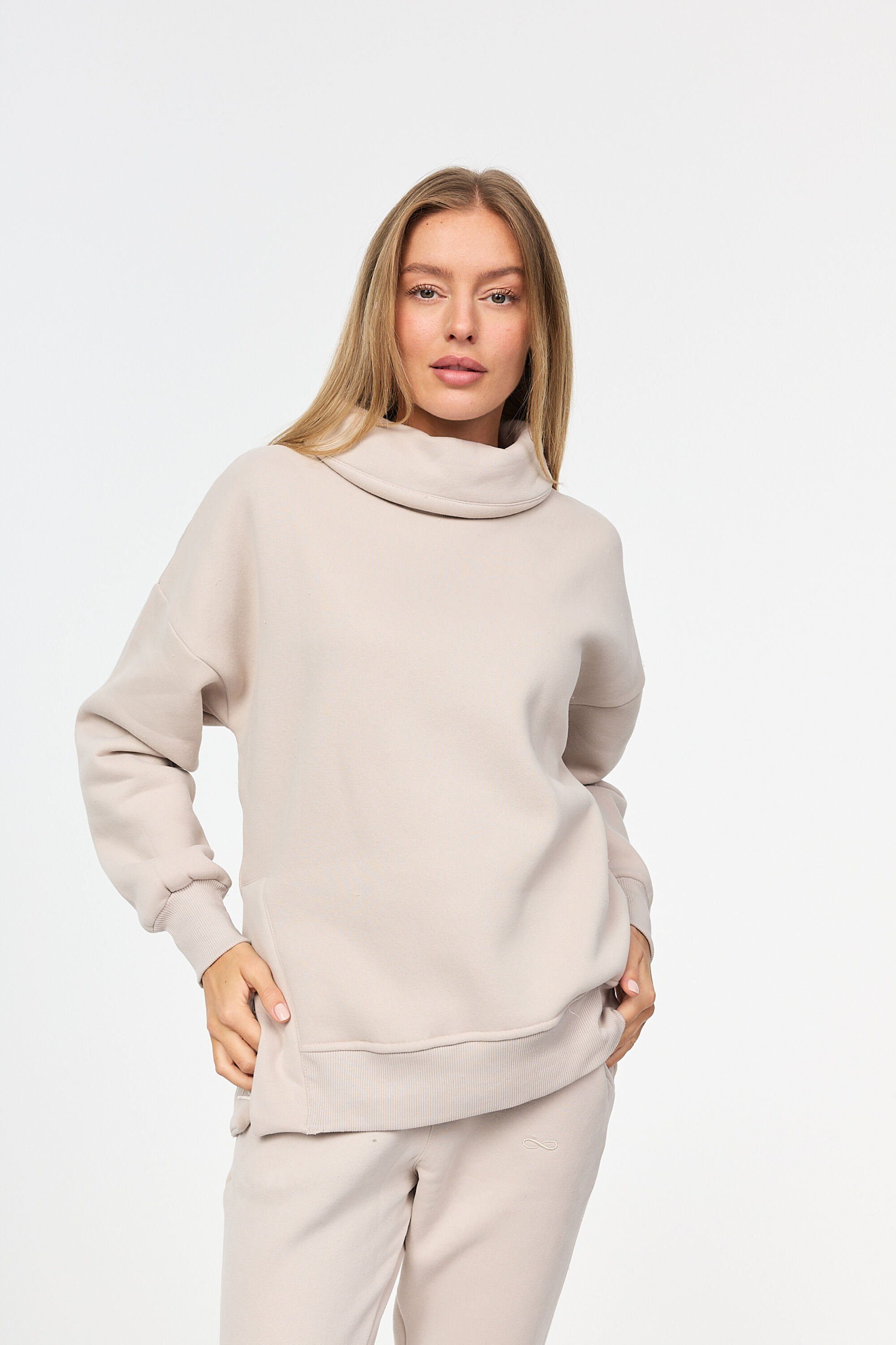 Decay Sweatshirt Mit extra breitem Kragen