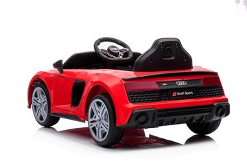 Toys Store Elektro-Kinderauto Audi R8 Kinder Auto Kinder Elektroauto Akku Kinderfahrzeug Mod, 2021, Belastbarkeit 35 kg, AUX-/USB-Anschluss, MP3 Hupe und Motorsound am Lenkrad, Fernsteuerung