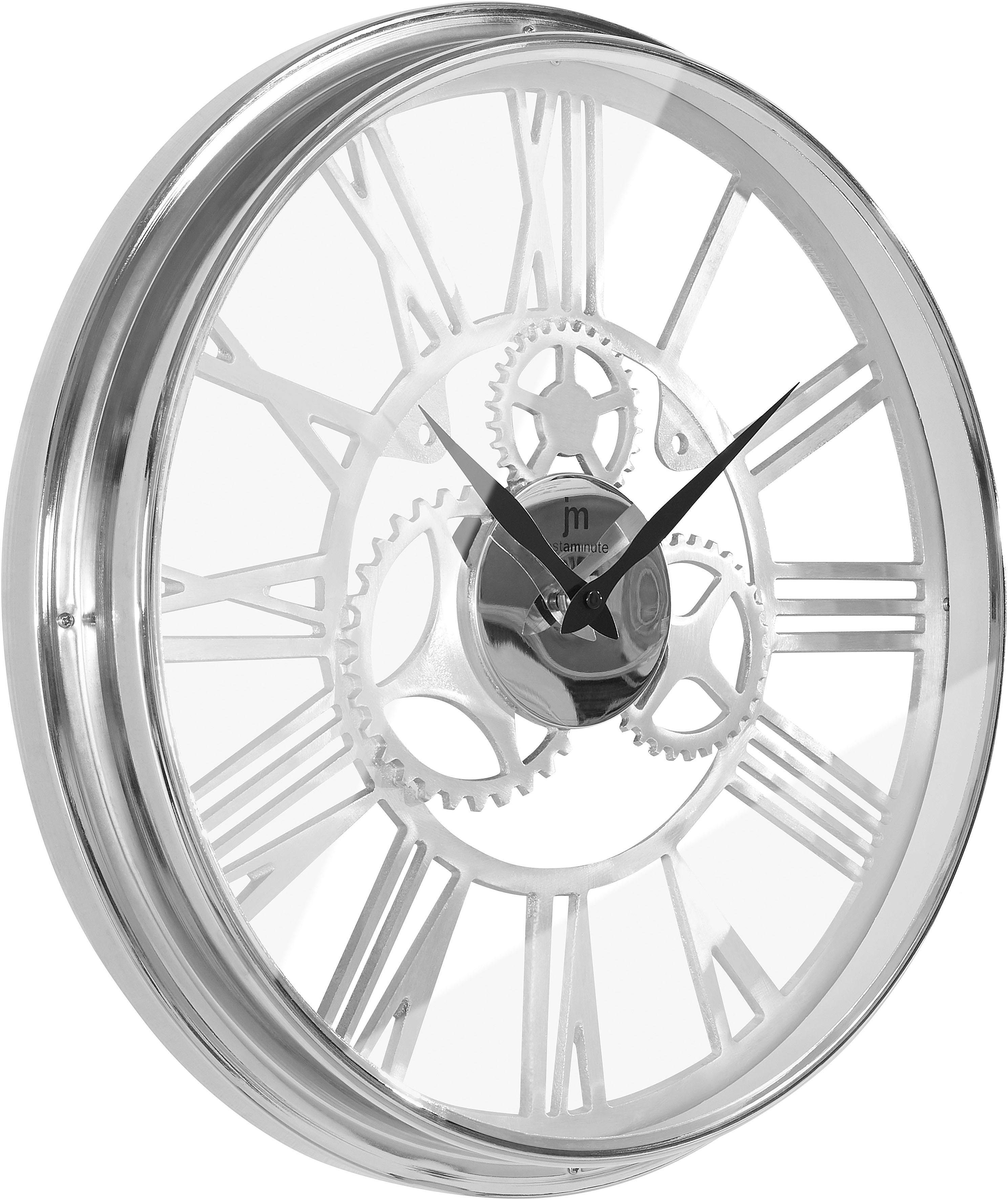 Lowell Wanduhr (rund, Ø 45 cm, römische Ziffern)