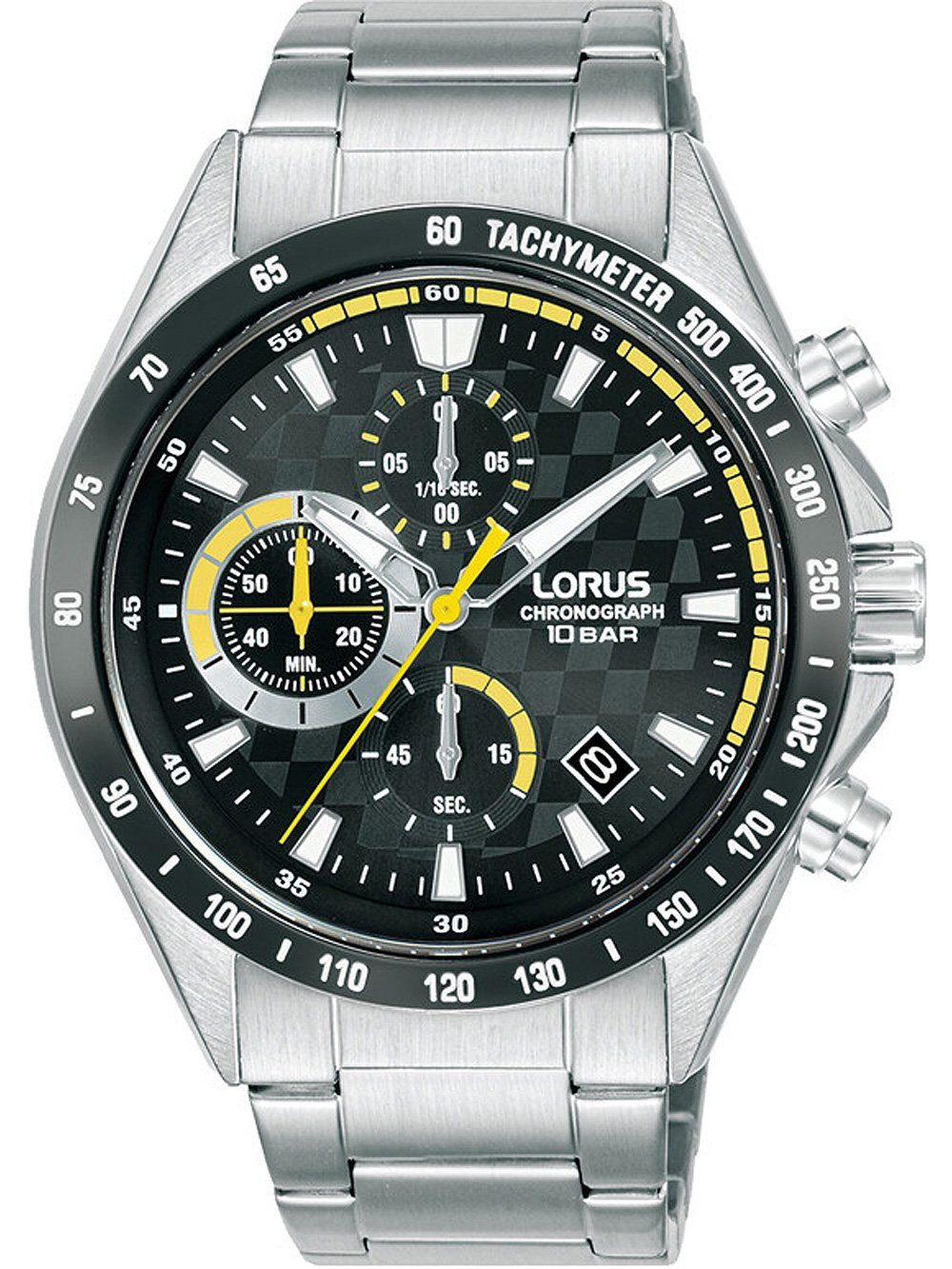 LORUS Quarzuhr Lorus RM313JX9 Sport Chronograph Herrenuhr 44mm 10ATM Lorus RM313JX9 Sport Chronograph Herrenuhr 44mm 10ATM