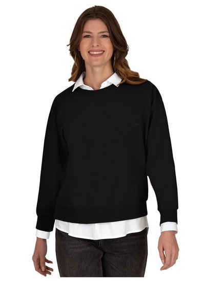 Trigema Sweatshirt TRIGEMA Dünnes Sweatshirt