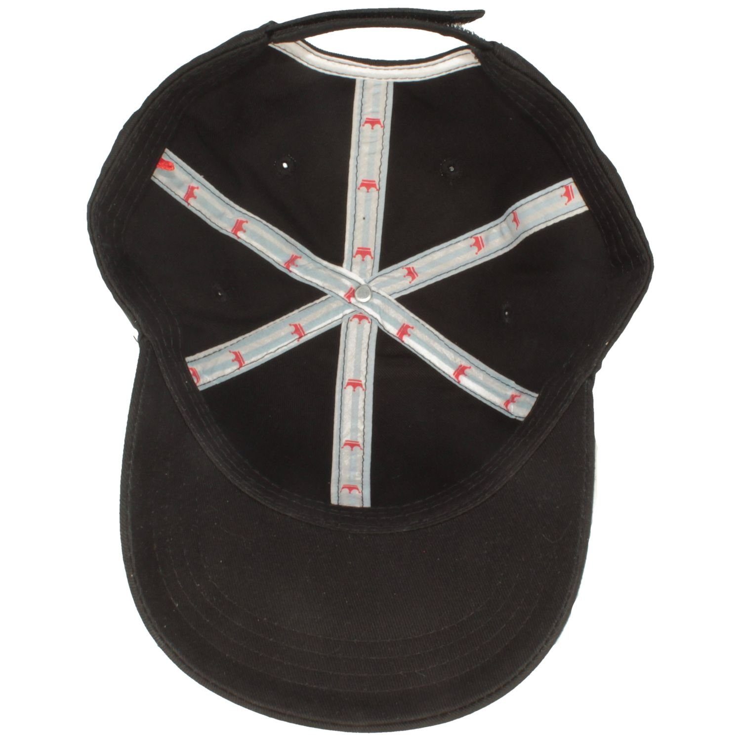 Einfarbige Baseball schwarz Baumwoll-Baseball-Cap 500 Cap Balke
