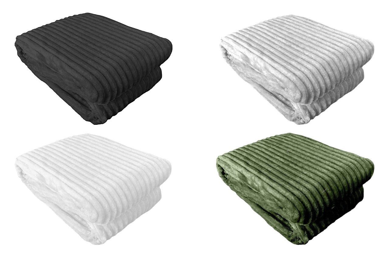 Wohndecke Kuscheldecke in Cord-Optik » Wohndecke günstig online kaufen