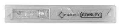 STANLEY Cuttermesser, Klinge: 1.8 cm, (10 Stück), Abbrechklinge 18 mm a