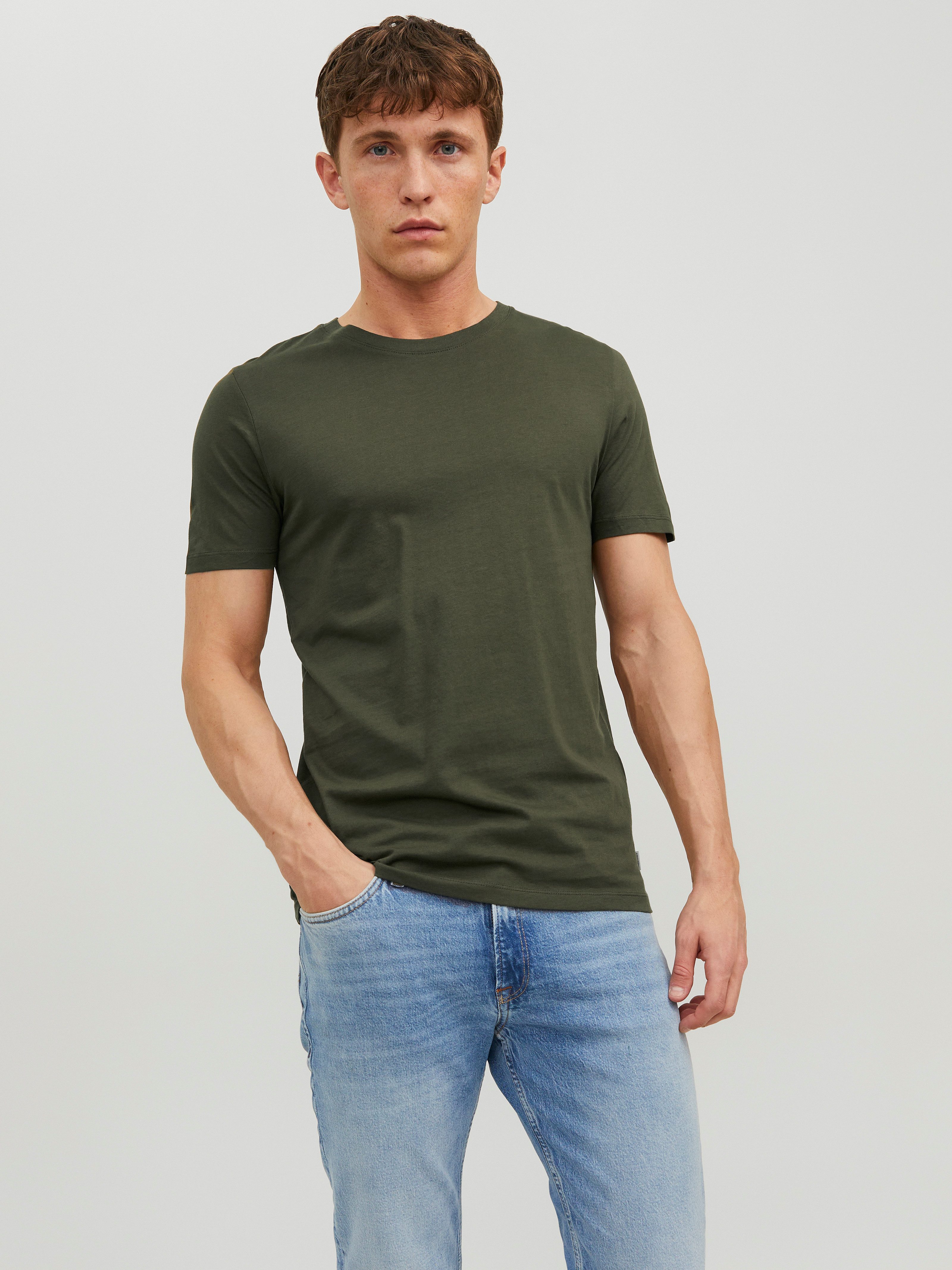 Jack & Jones Rundhalsshirt JJEORGANIC BASIC TEE SS O-NECK NOOS günstig online kaufen