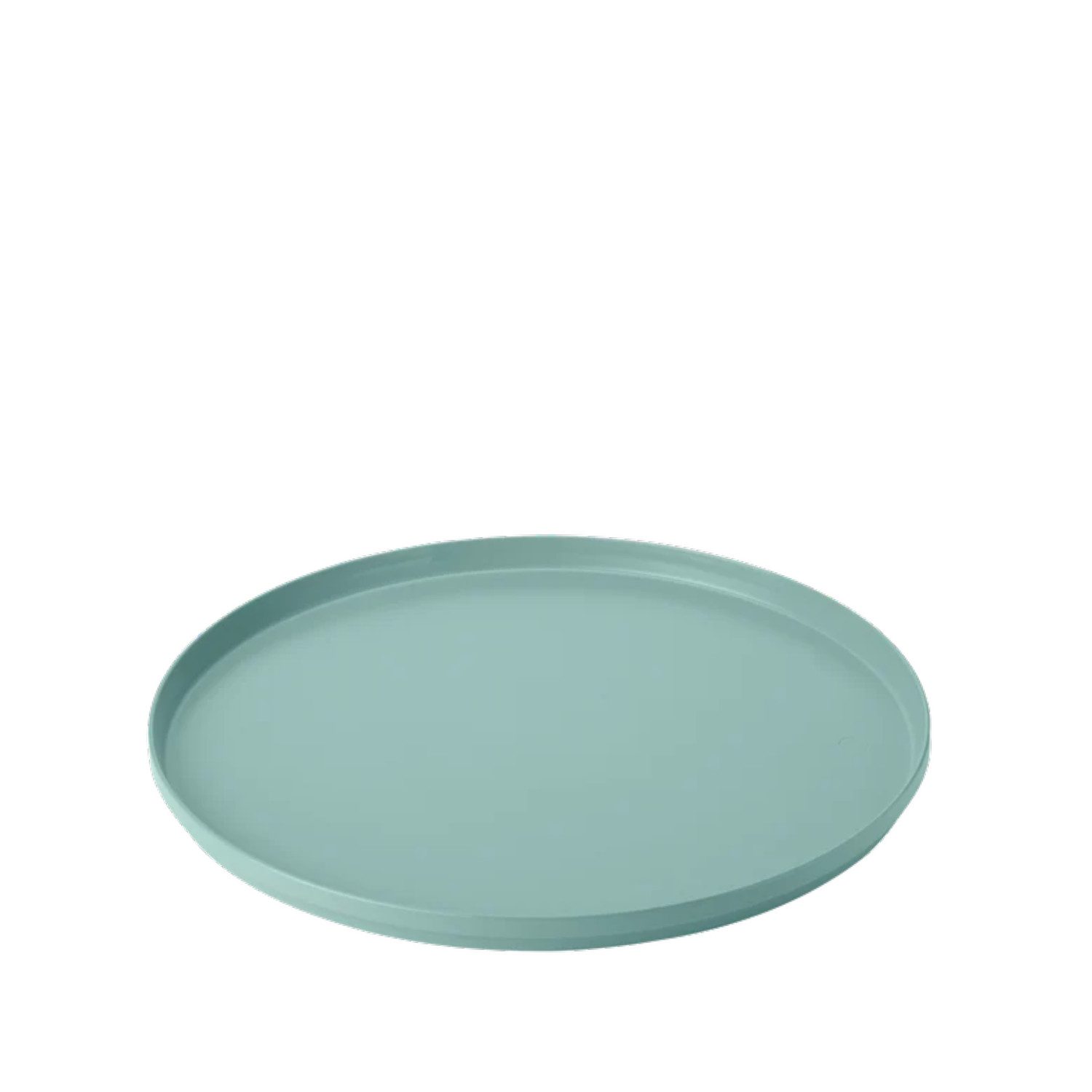 Stelton Servierbrett Stelton EM Serviertablett Ø 40 cm Dusty Green, ABS Kunststoff