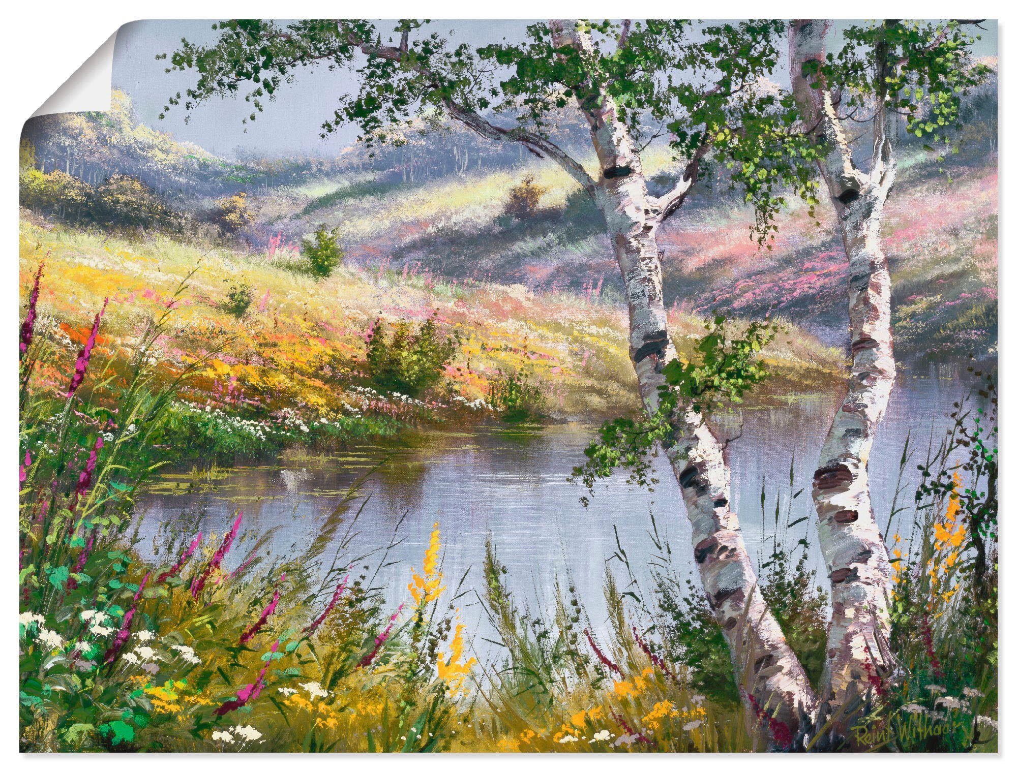 Artland Wandbild Nach einem Sturm, Gewässer (1 St), als Leinwandbild, Poster in verschied. Größen