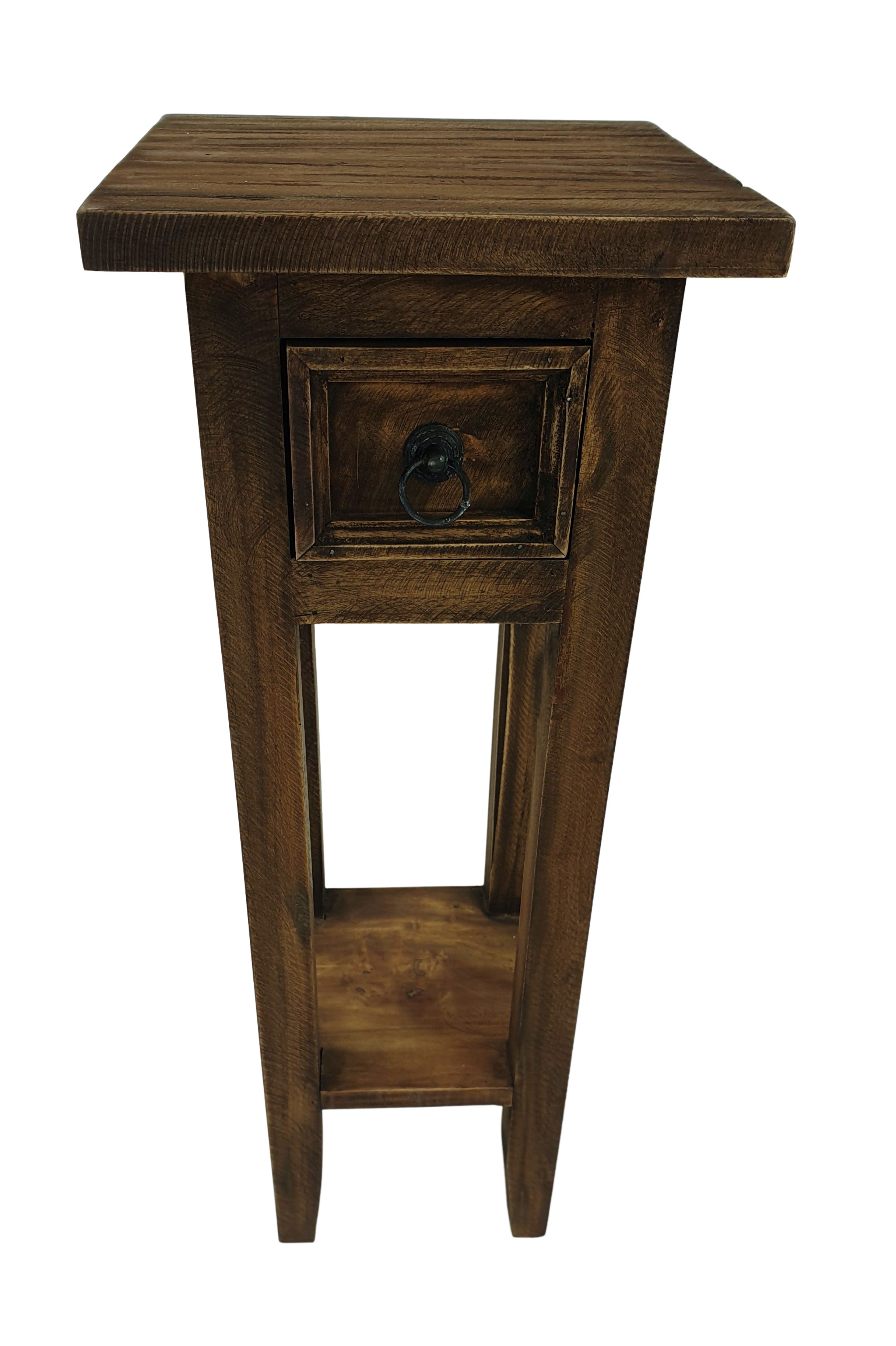 sesua Beistelltisch Beistelltisch aus Holz Natur 25x25x66 cm günstig online kaufen