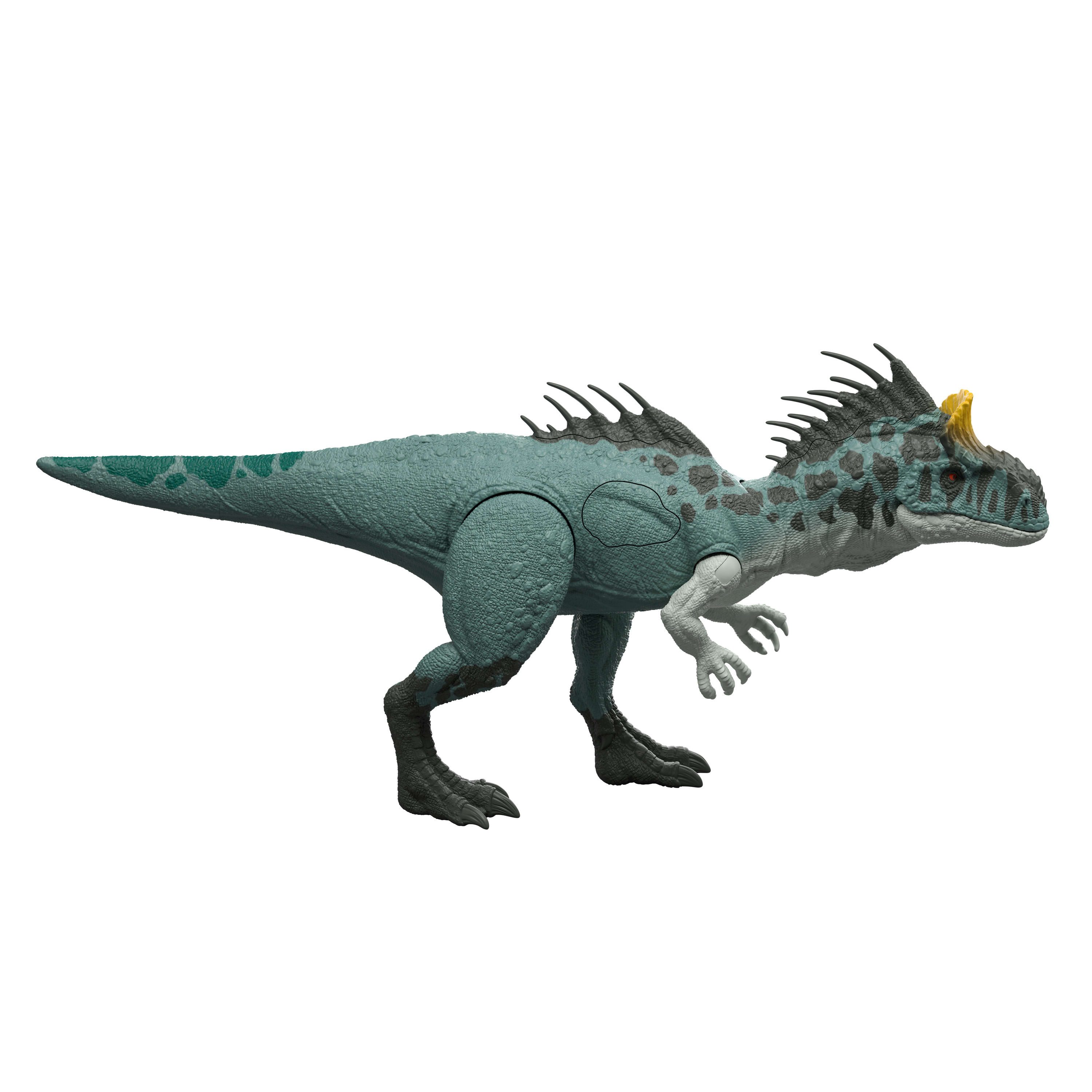 Mattel® Actionfigur Jurassic World Wild Roar - Cryolophosaurus, mit Licht und Sound