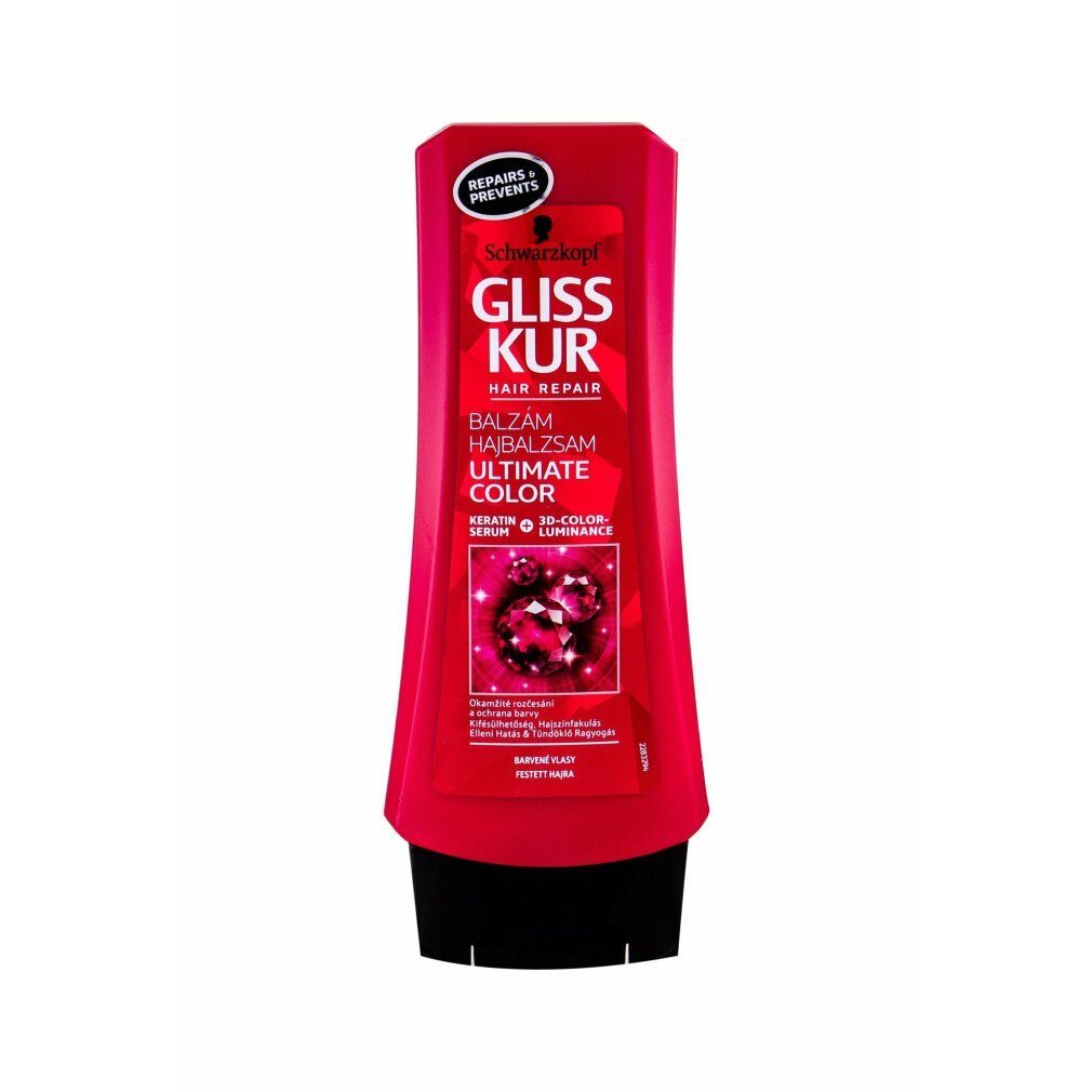 Schwarzkopf Haarkur Gliss Kur Ultimate Color Regeneracni Balzam Pro Barvene Vlasy