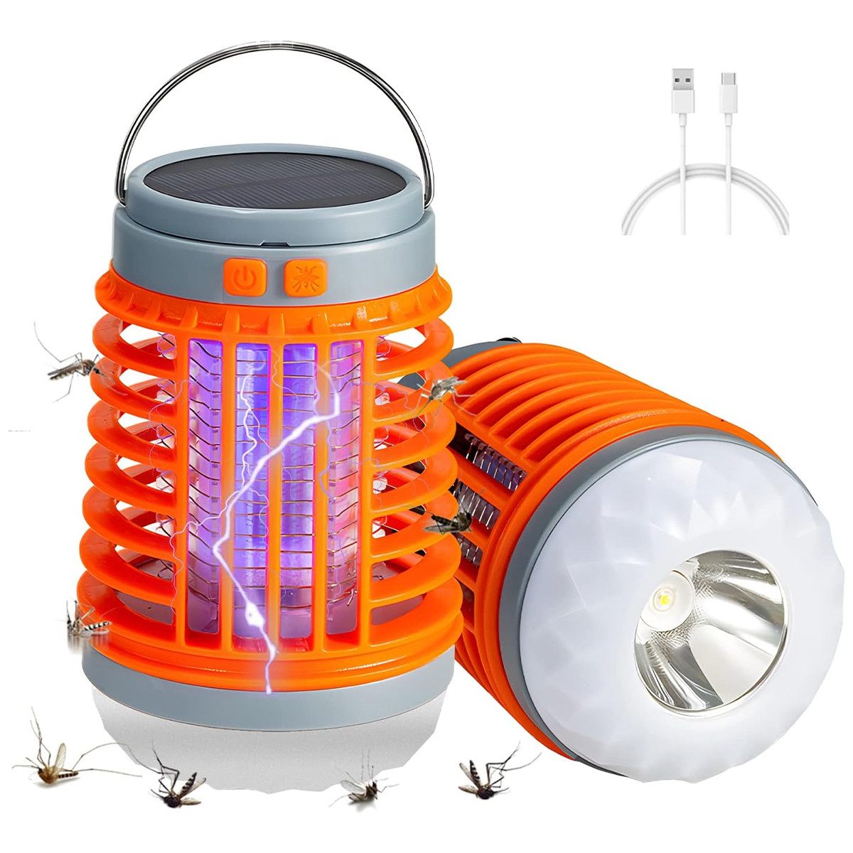 DOPWii Ultraschall-Tierabwehr Moskito-Killer,UV-Moskito-Killer-Lampe ...