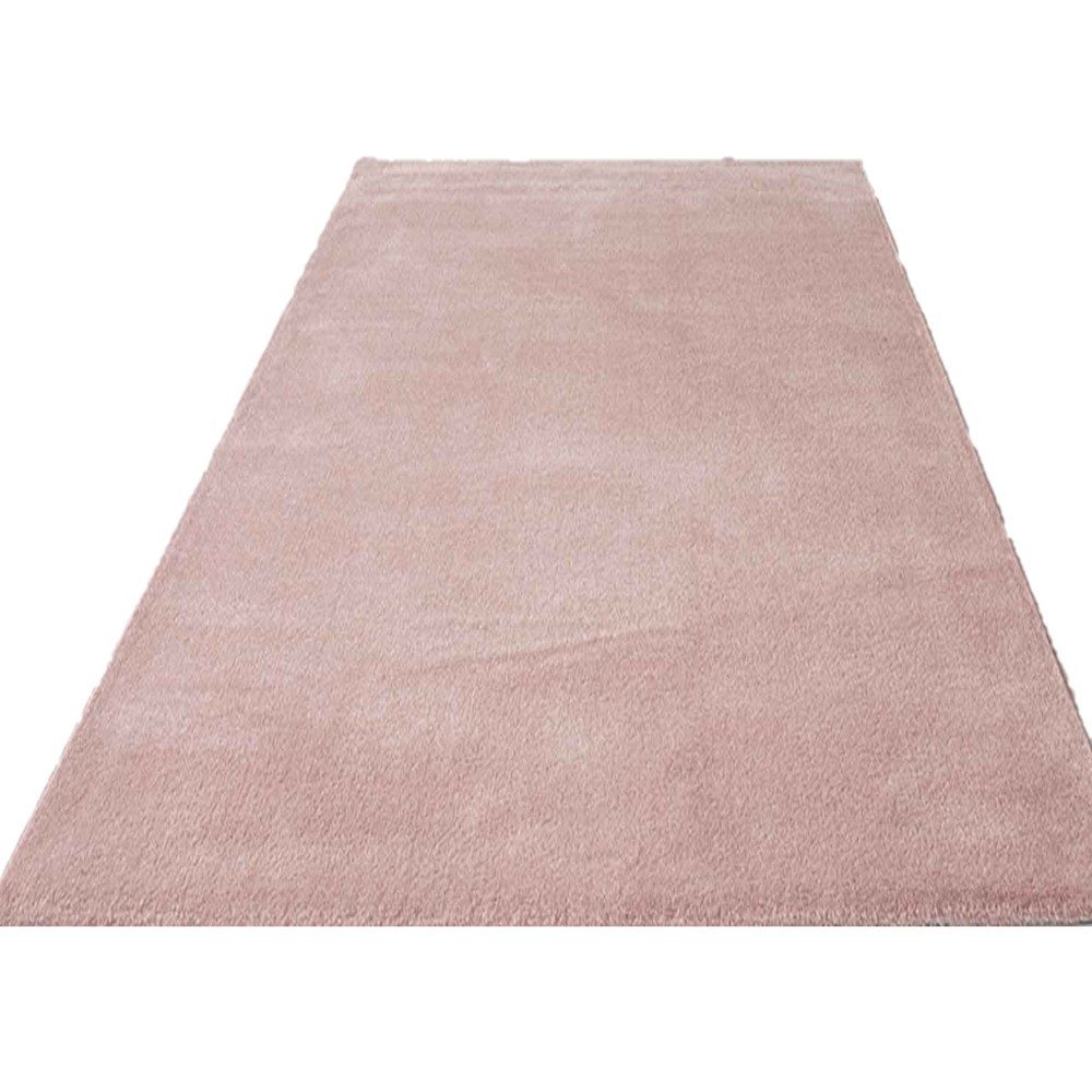 Vimoda Teppich Teppich Wohnzimmer Kurzflor, Rechteckig, Höhe: 8 mm, Teppich Einfarbig weich gewebt, Modern, in Versch. Größen & Farben