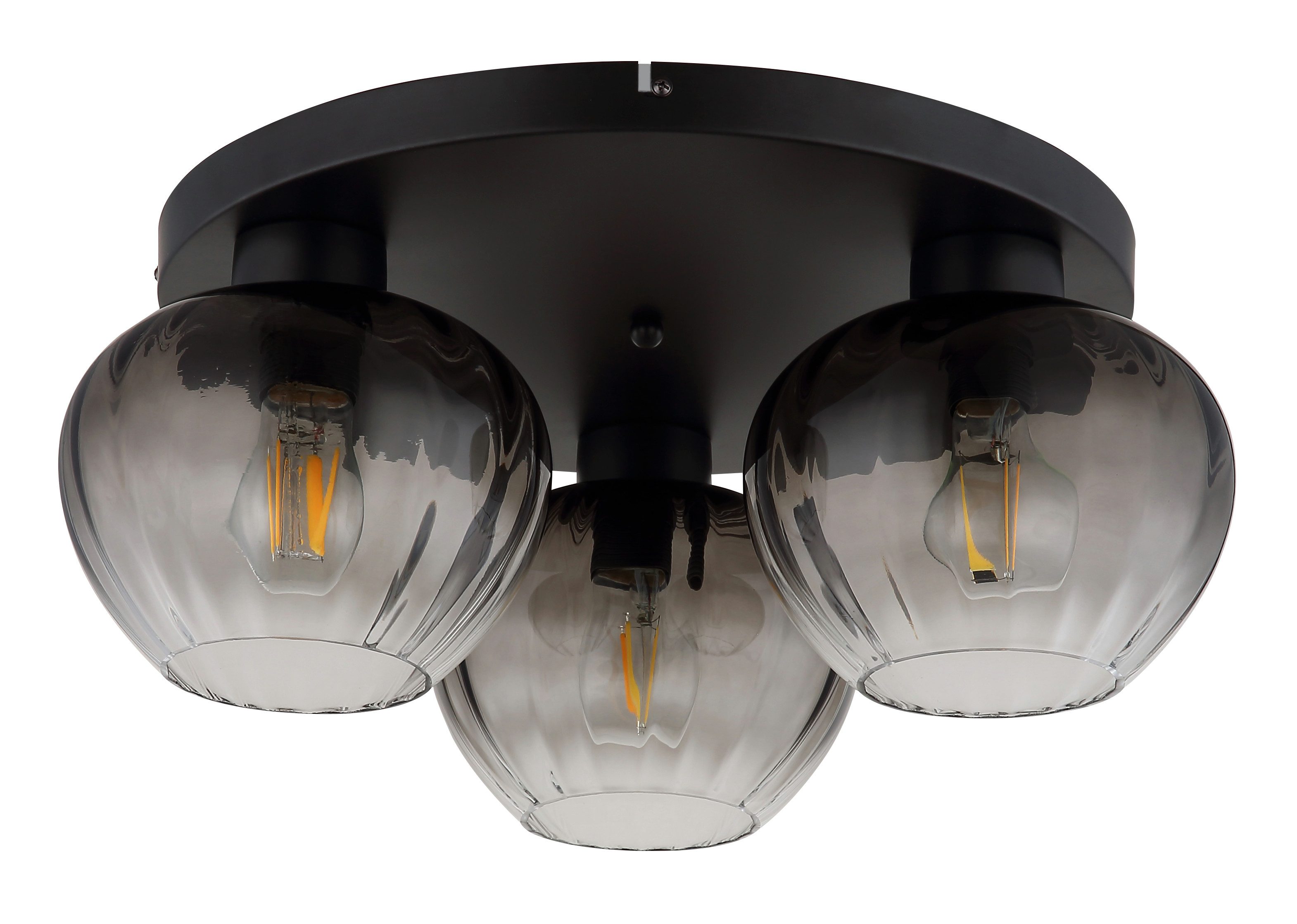 NOWA Deckenleuchte TOY, ohne Leuchtmittel, Deckenlampe, Glas, Wohnzimmer, Esszimmer