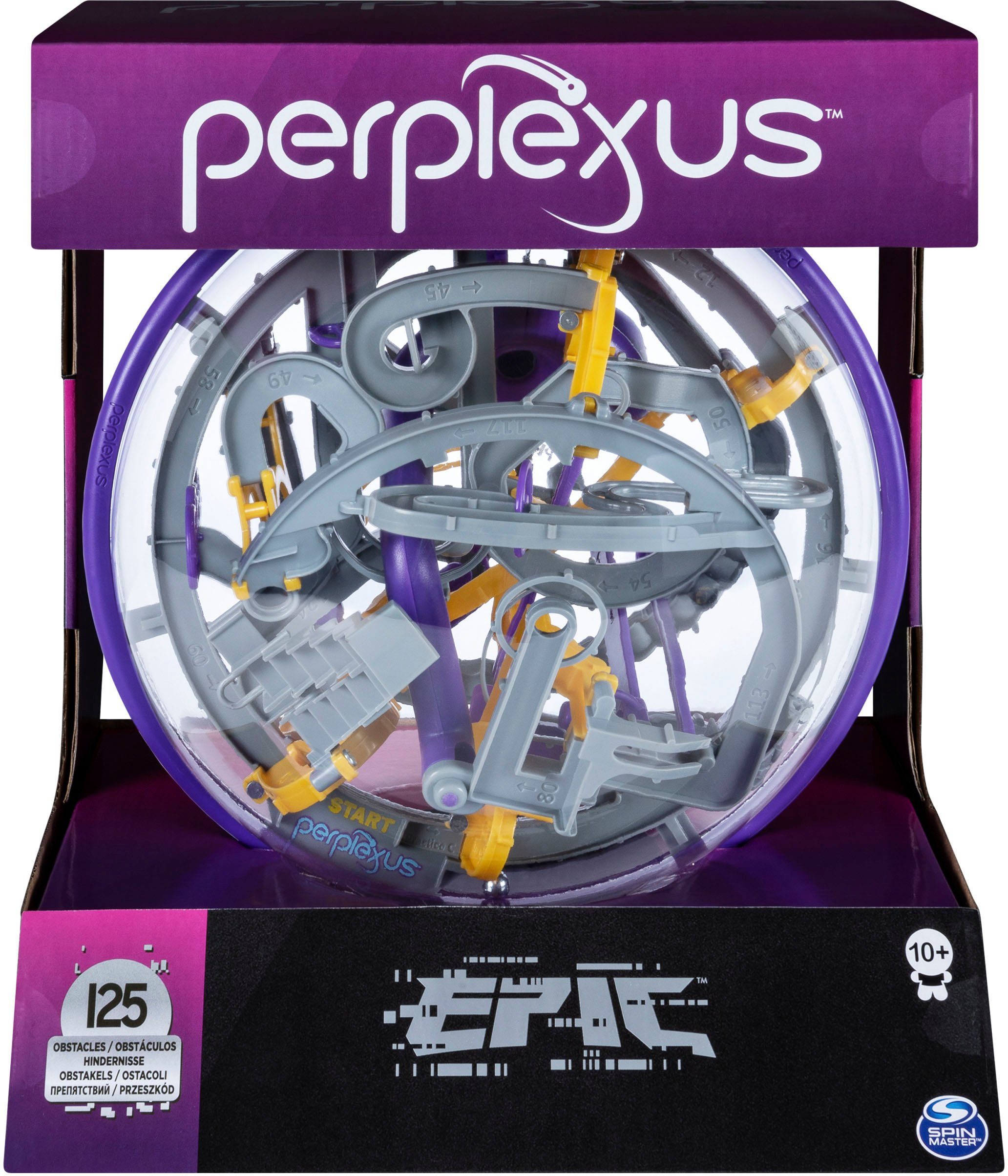 Spin Master Spiel 6053141 Perplexus Epic, 3D-Labyrinth mit 125 Hindernissen