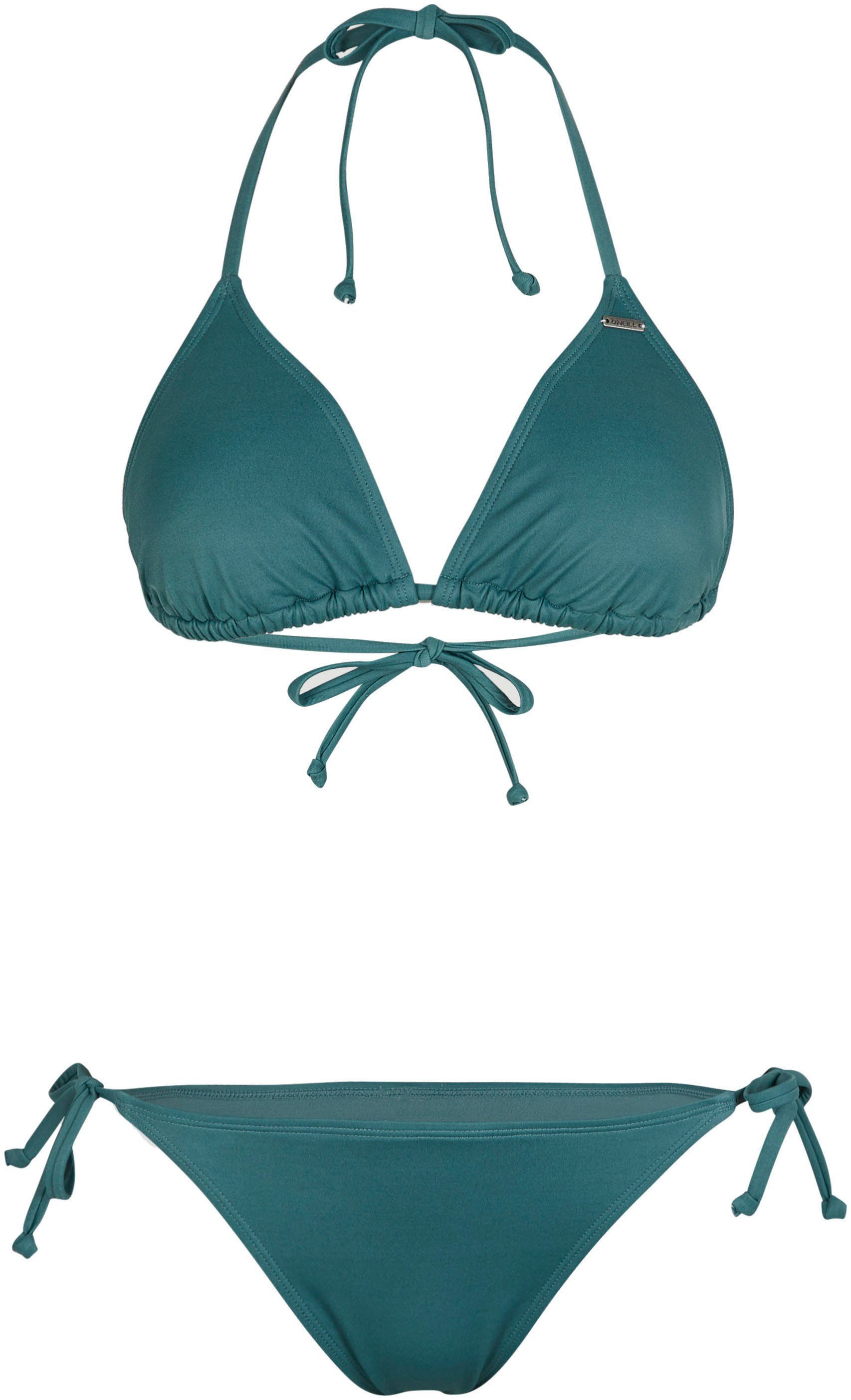 der Bindebändern - Bikinihose BONDEY BIKINI an Bustier-Bikini SET mit North Atlantic O'Neill ESSENTIALS CAPRI