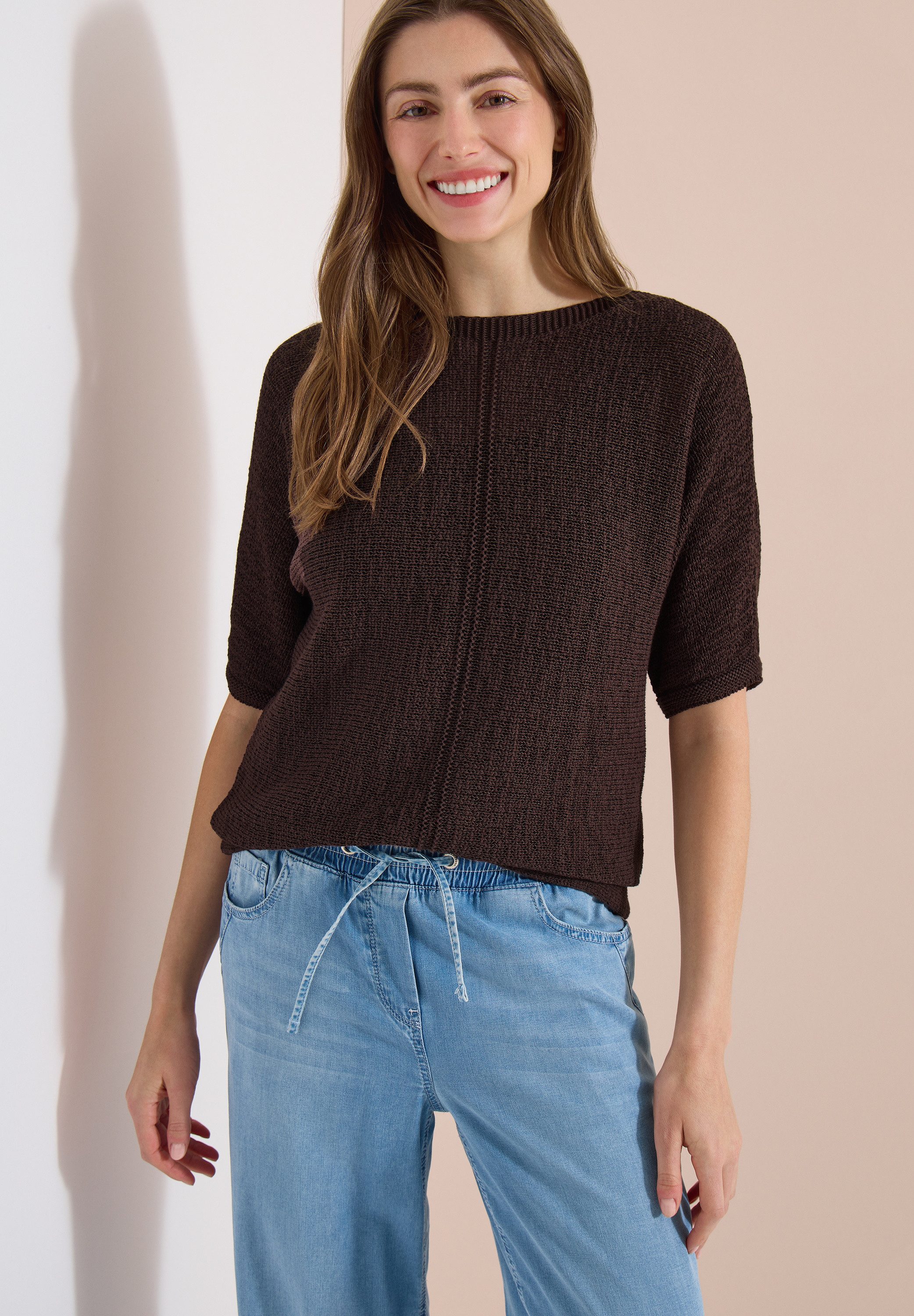 cecil 3/4 Arm-Pullover mit 3/4 Ärmeln