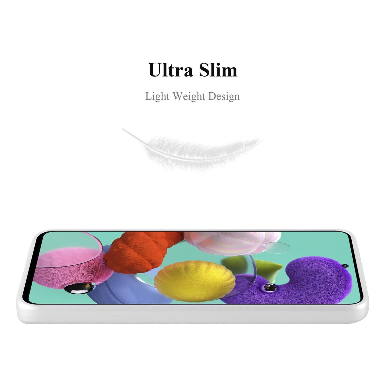 Cadorabo Handyhülle für Samsung Galaxy A71 4G Hülle Samsung Galaxy A71 4G, Flexible TPU Silikon Handy Schutzhülle - Hülle - ultra slim