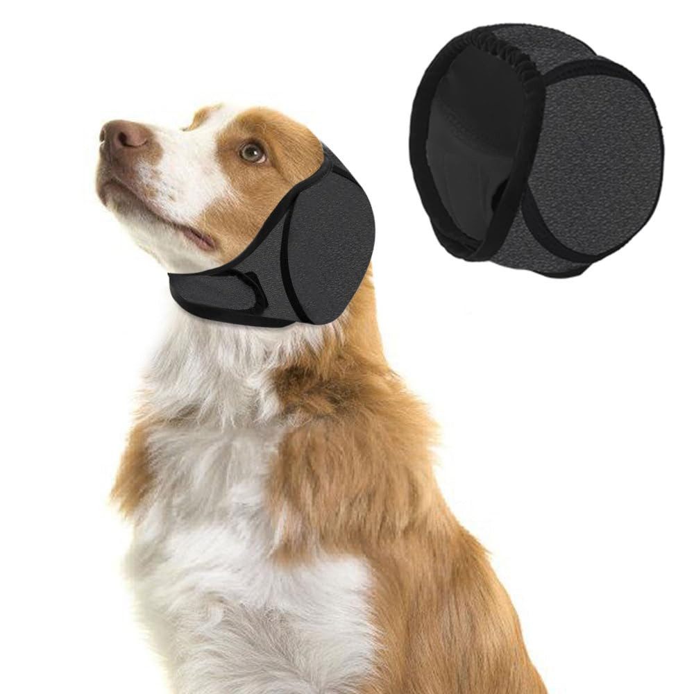 Ledander Duschhaube Hund Schwimmkappen,1 Stuck Verstellbar Hunde-Ohrschützer zum Schwimmen, Wasserdicht Badekappe für kleine, mittelgroße und große Hunde, Welpen