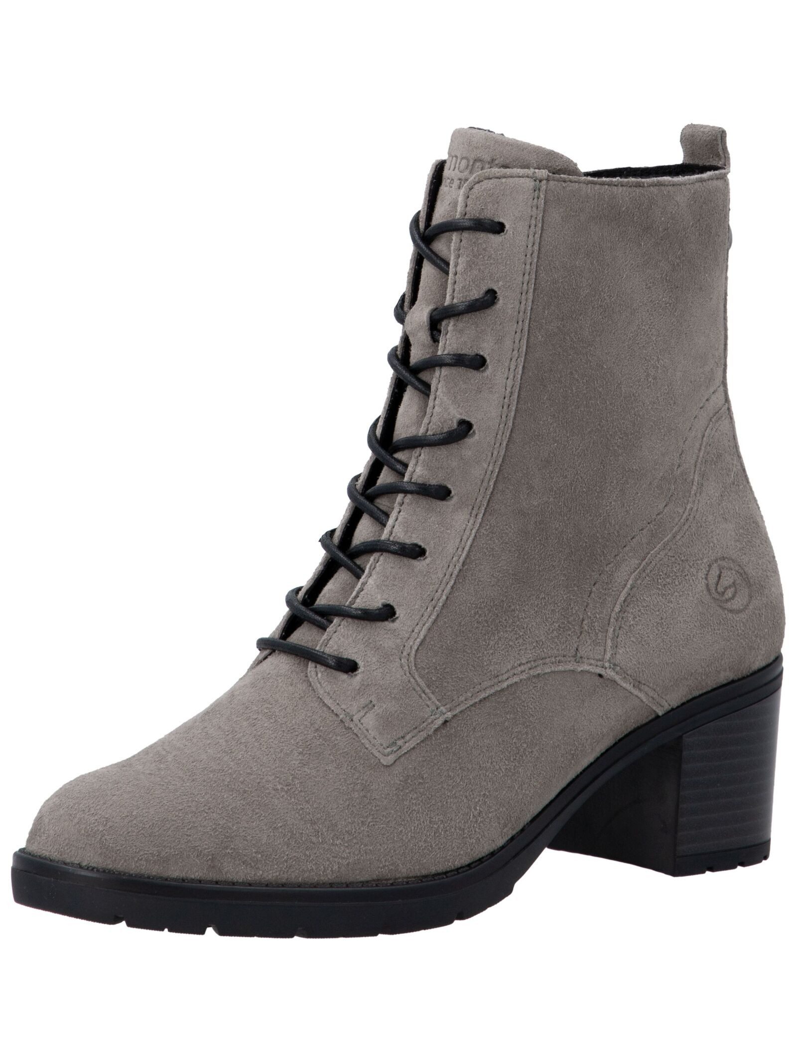 Remonte Remonte Stiefelette Veloursleder Schnürstiefelette