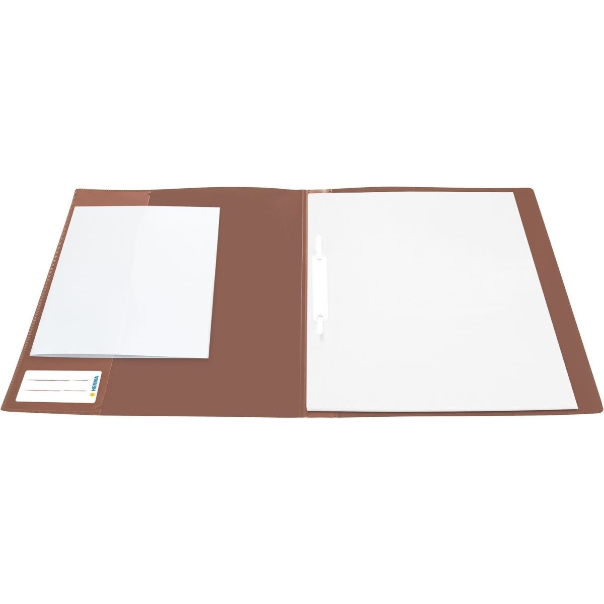 Hefter Schnellhefter A4 PP braun